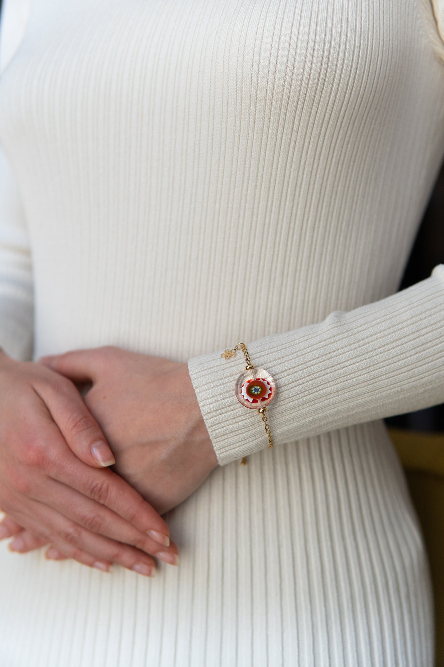 BRACCIALE MOMÓN ROSSO