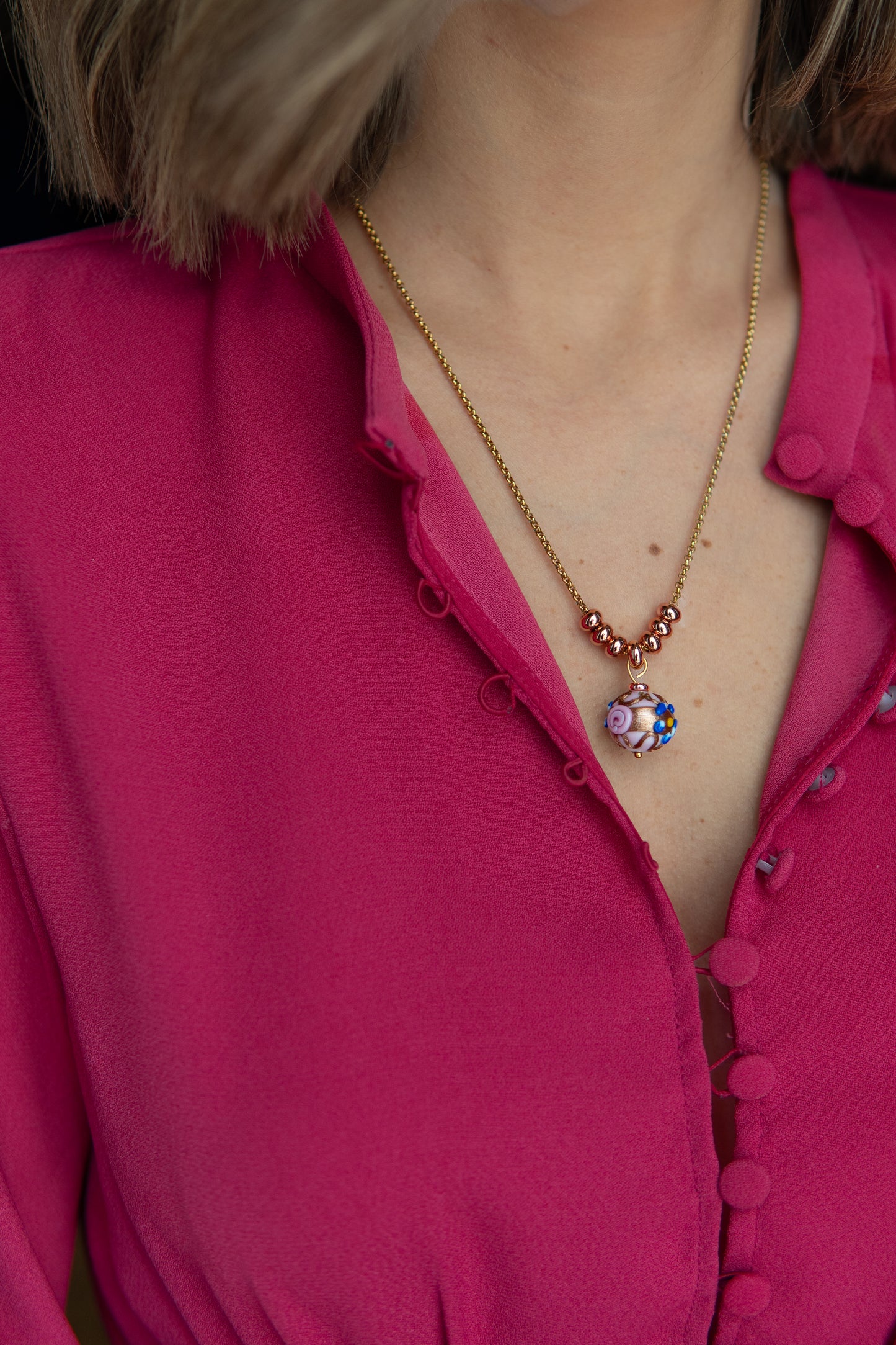 COLLANA DELISSIA ROSA