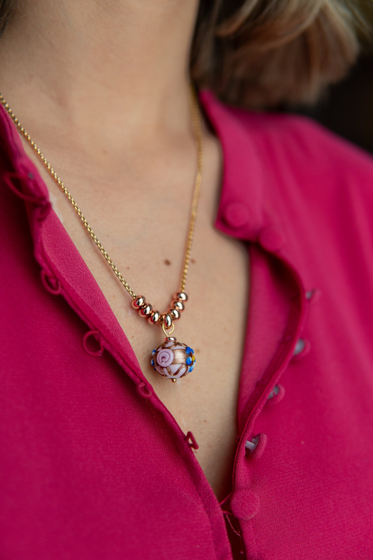 COLLANA DELISSIA ROSA