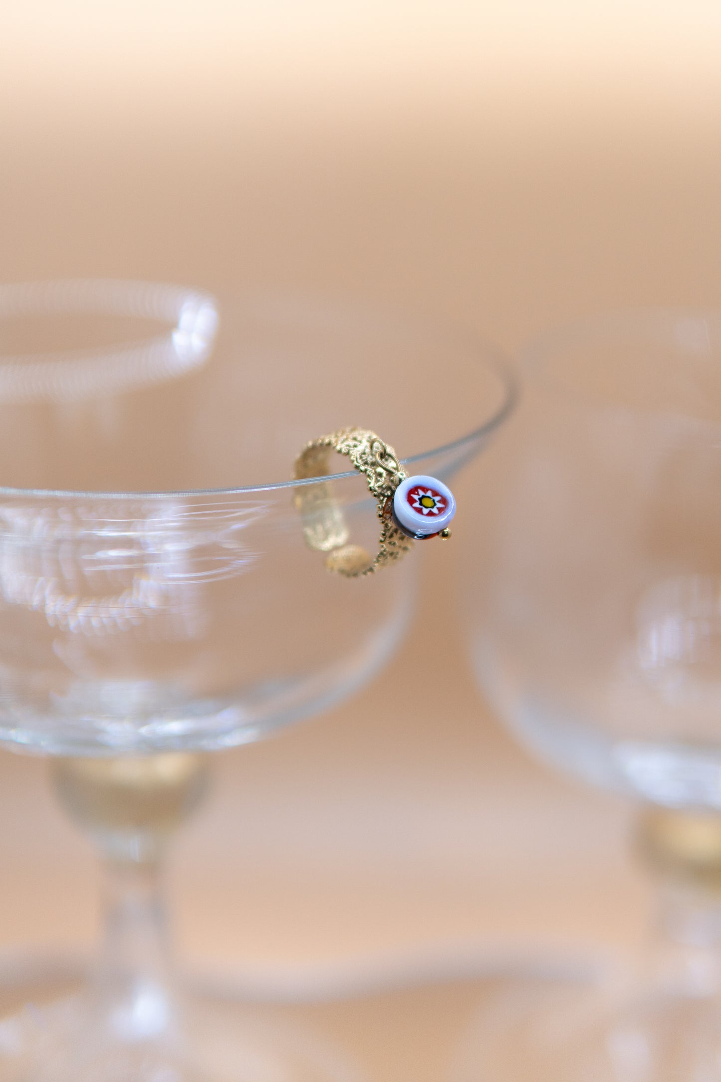 ANELLO BUNIGÒLO BIANCO E ROSSO