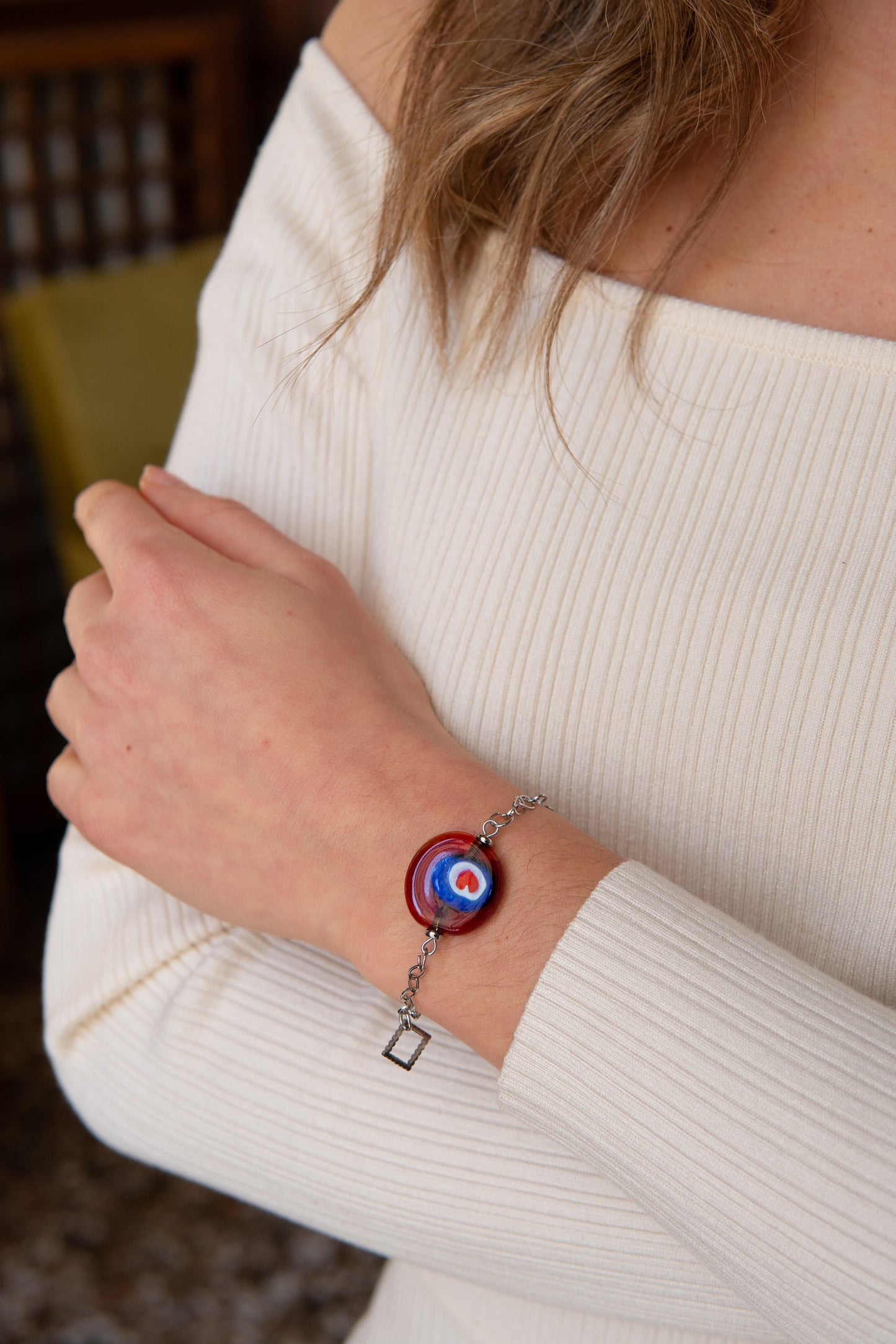 BRACCIALE MOMÒN ROSSO