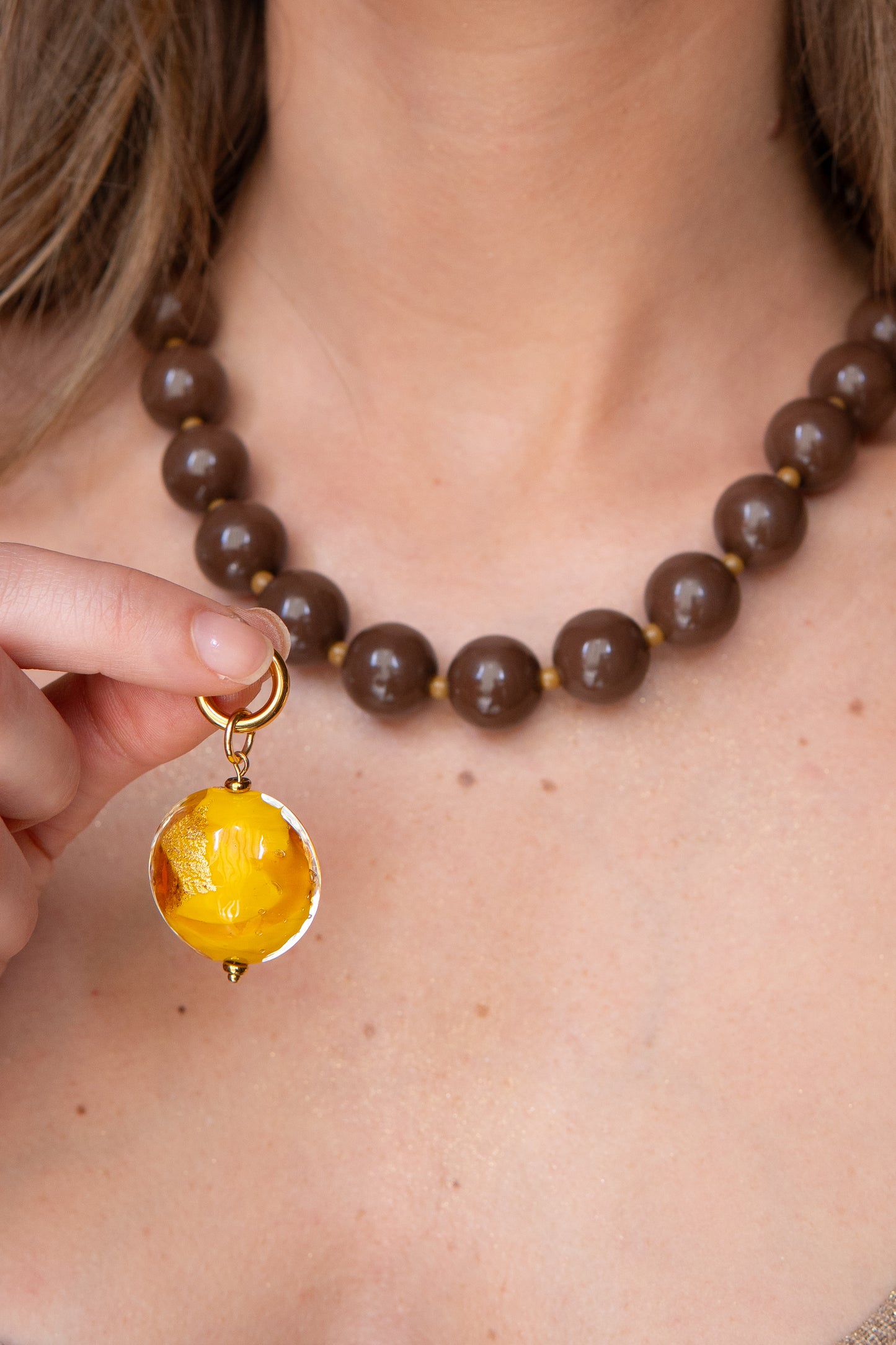 COLLANA ORO DE MIEL