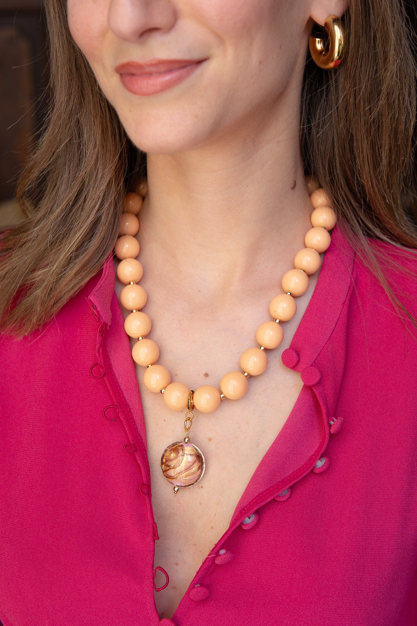 COLLANA PESCA D'ORO