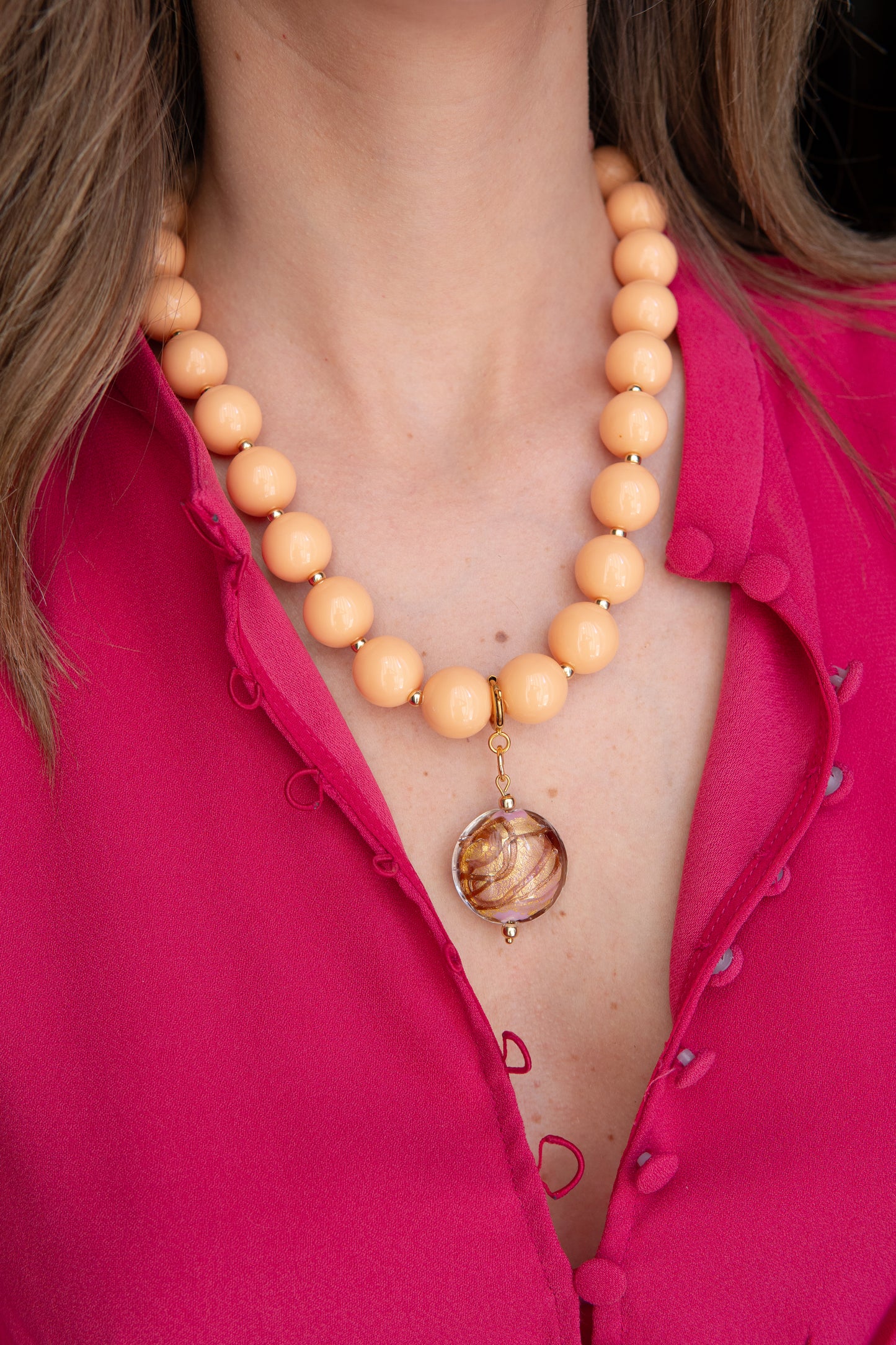COLLANA PESCA D'ORO