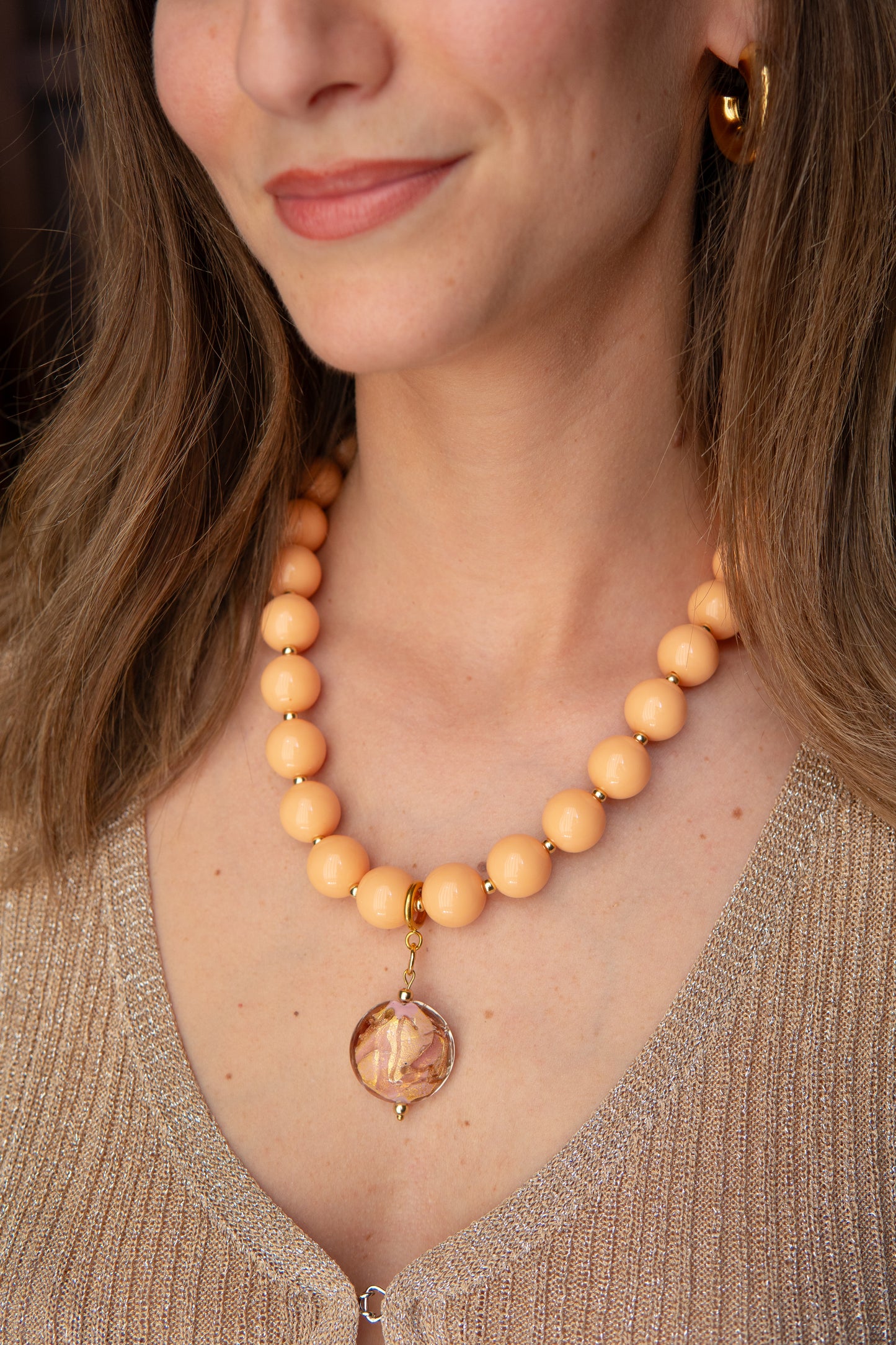 COLLANA PESCA D'ORO