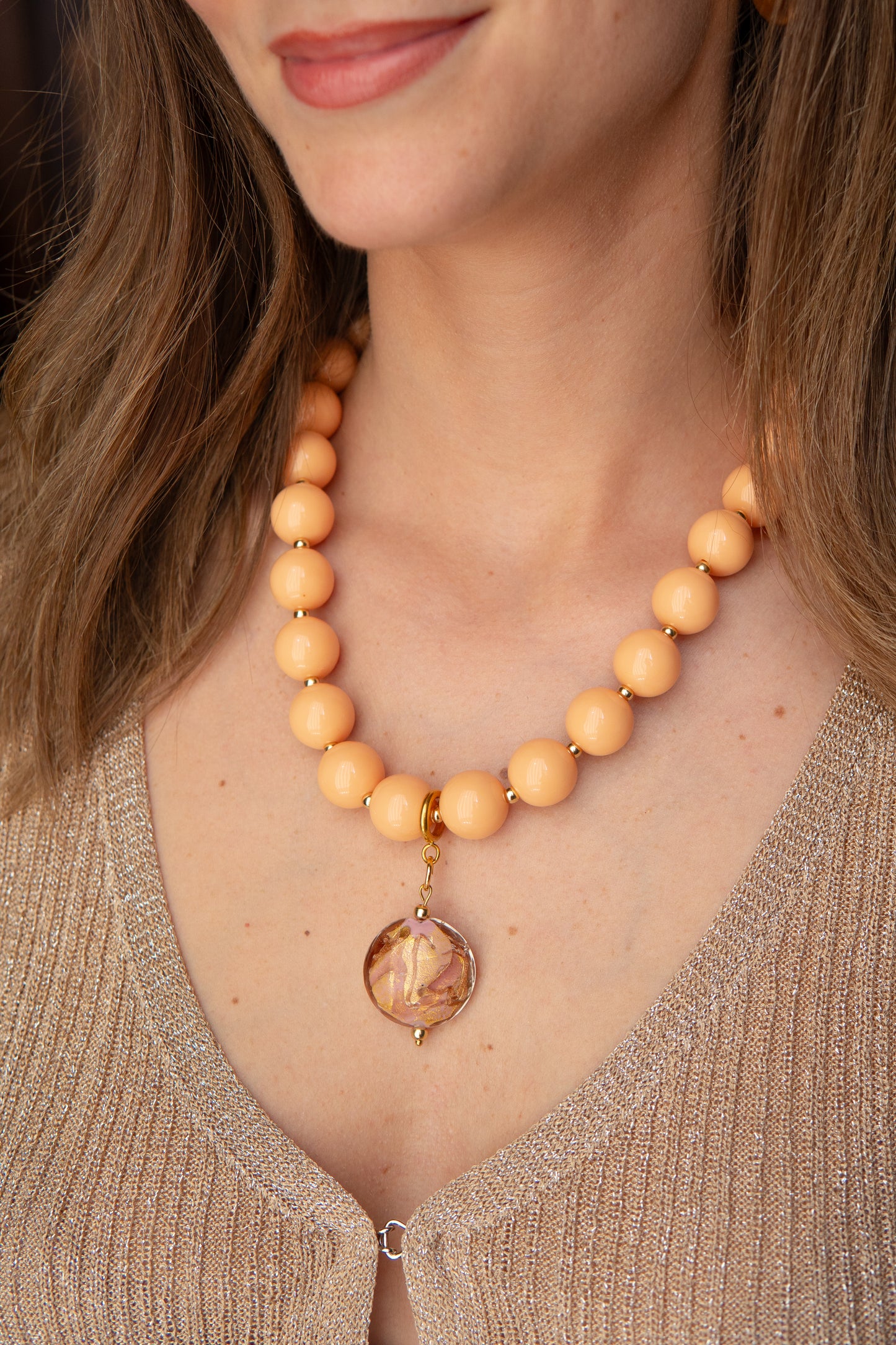 COLLANA PESCA D'ORO