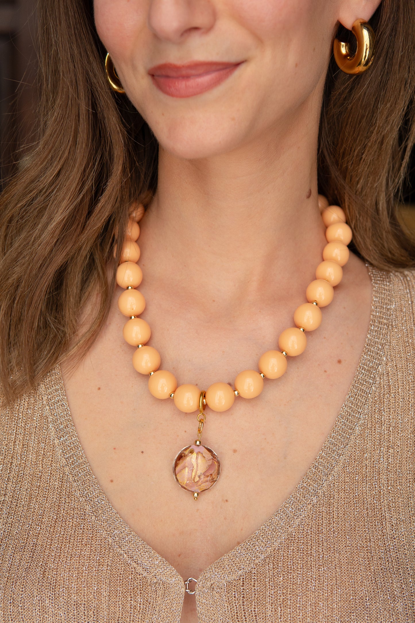 COLLANA PESCA D'ORO