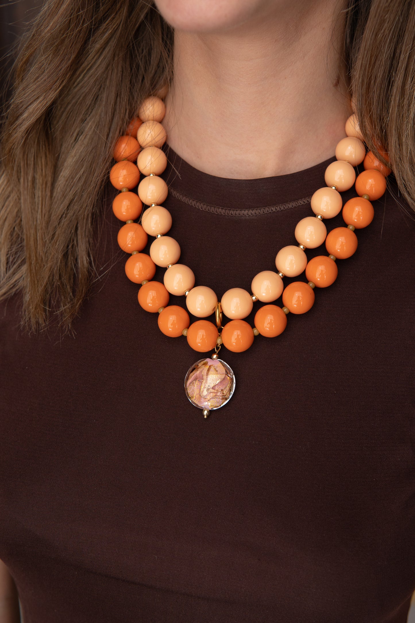 COLLANA PESCA D'ORO