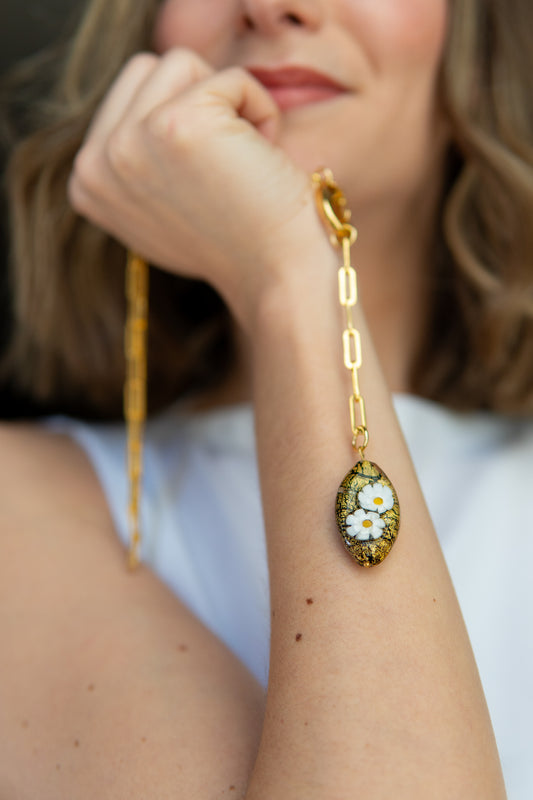 COLLANA FIORETA ORO