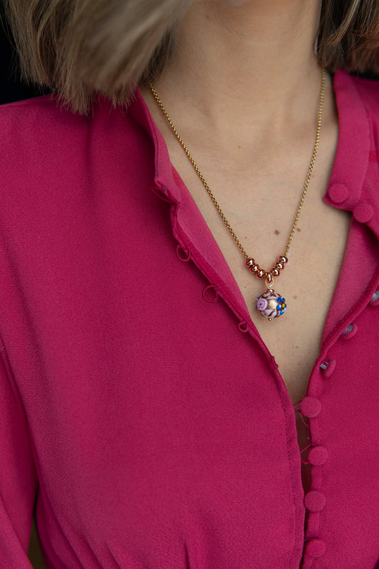 COLLANA DELISSIA ROSA