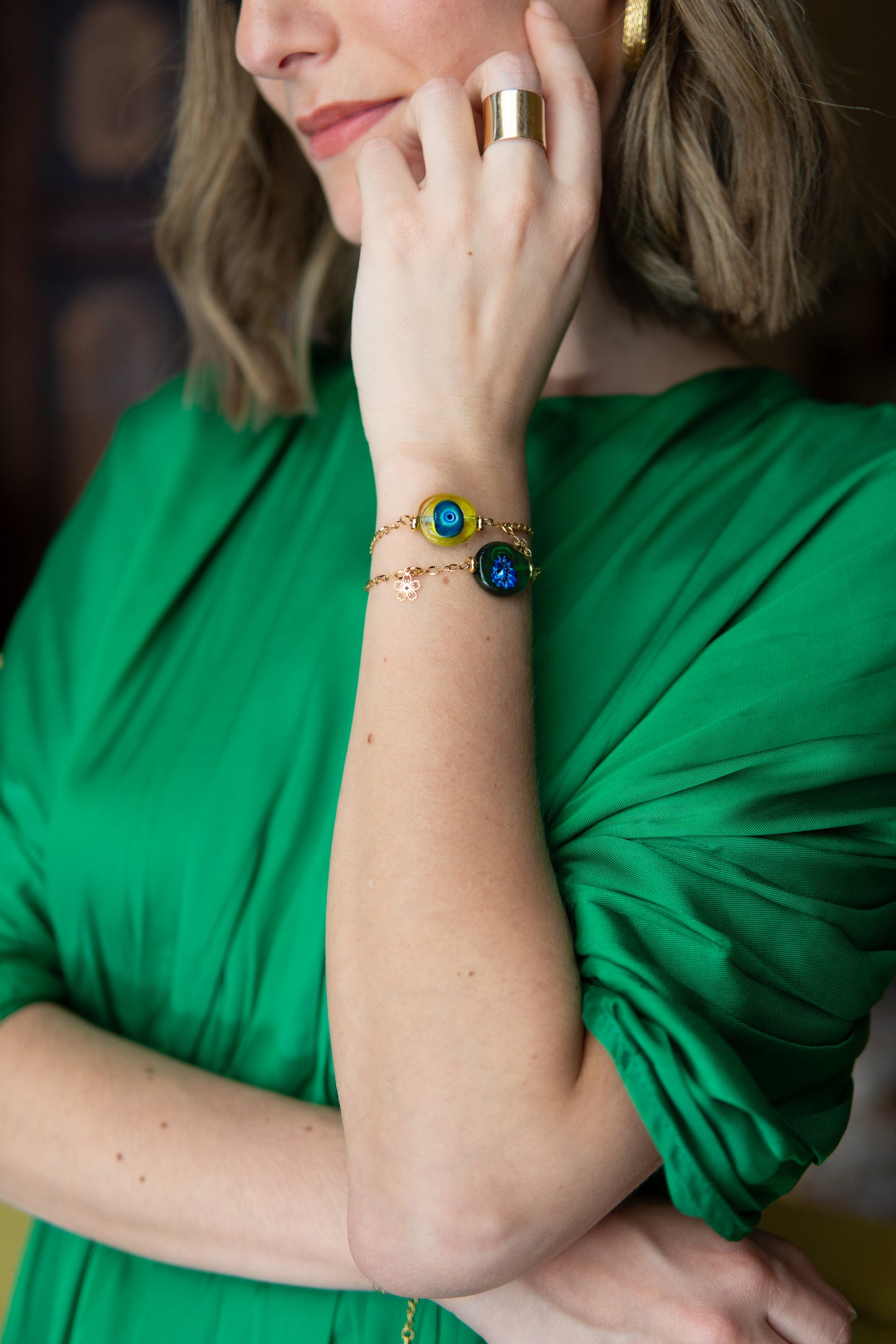 BRACCIALE MOMÓN GIALLO