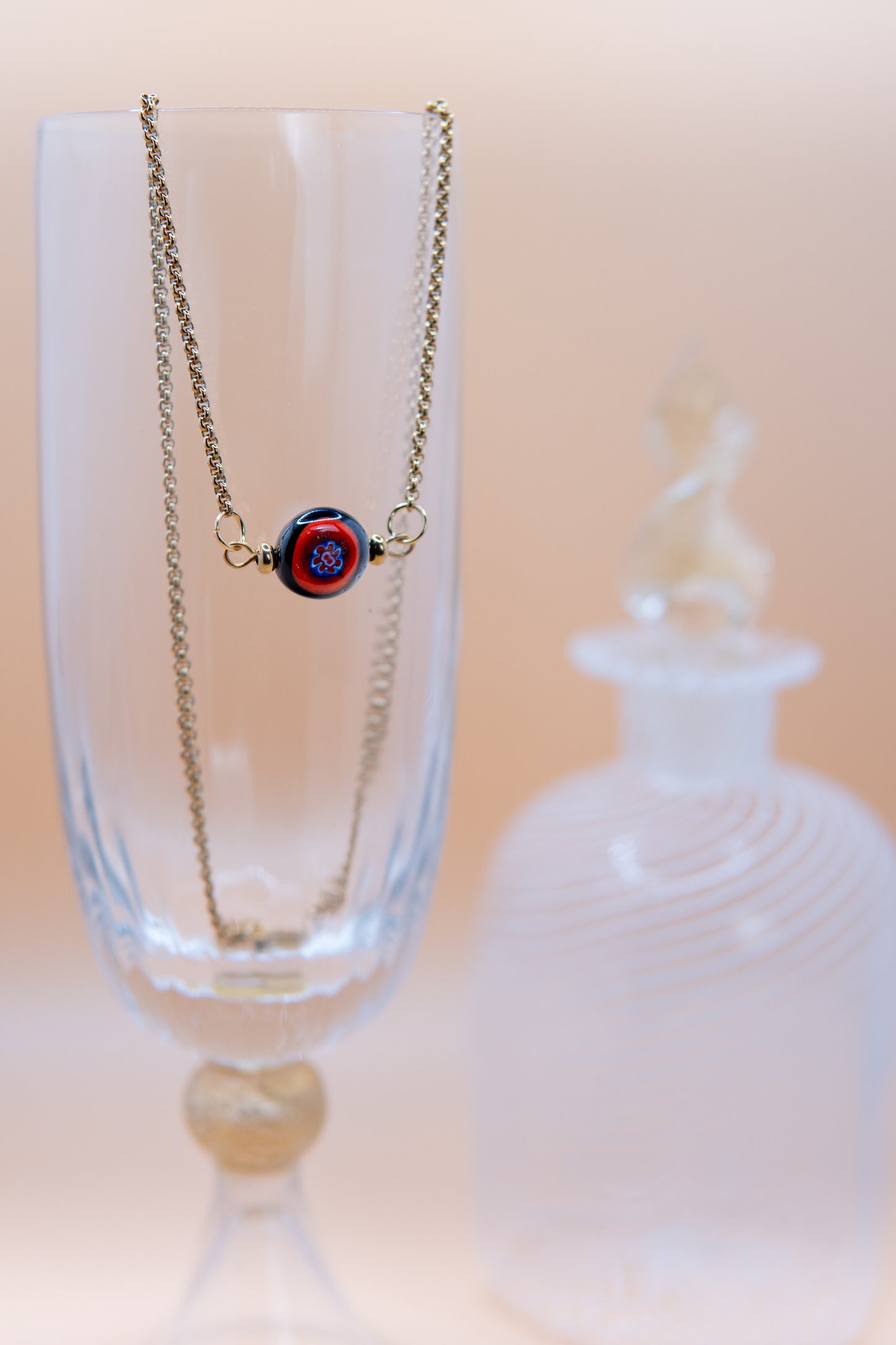 COLLANA ÒCIÈTO ROSSO