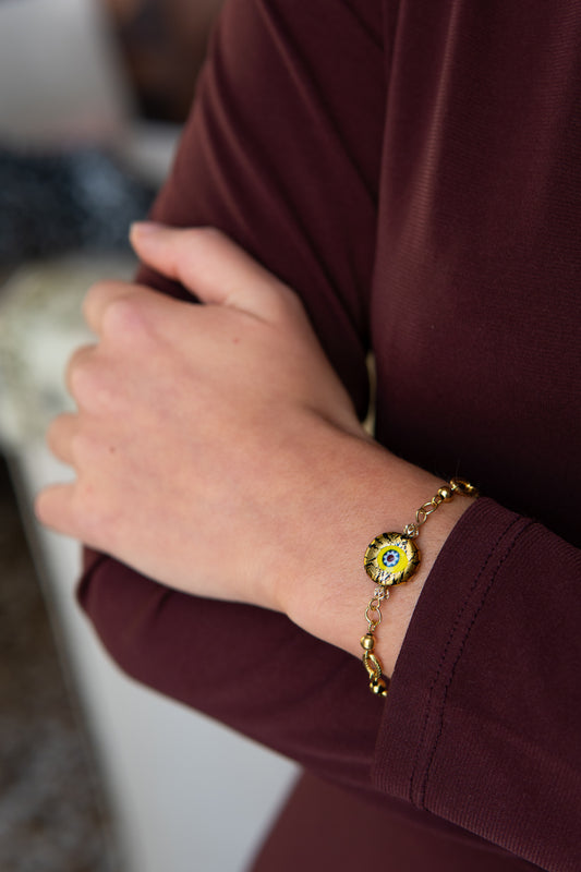 BRACCIALE OCIÈTO DORATO