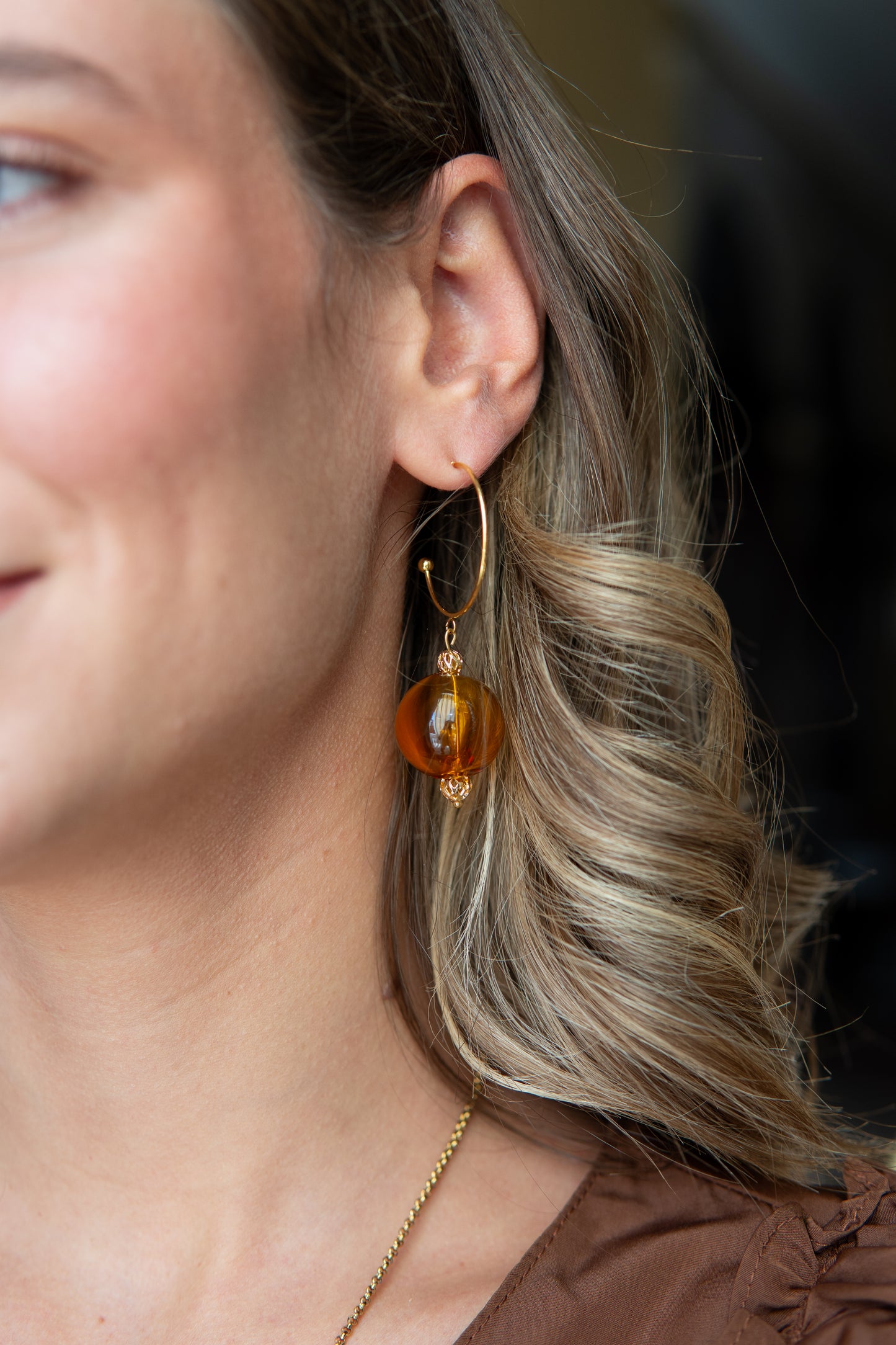 ORECCHINI SÒFIO DE MAR OCRA