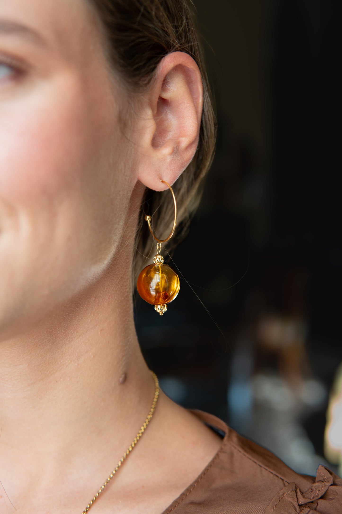 ORECCHINI SÒFIO DE MAR OCRA