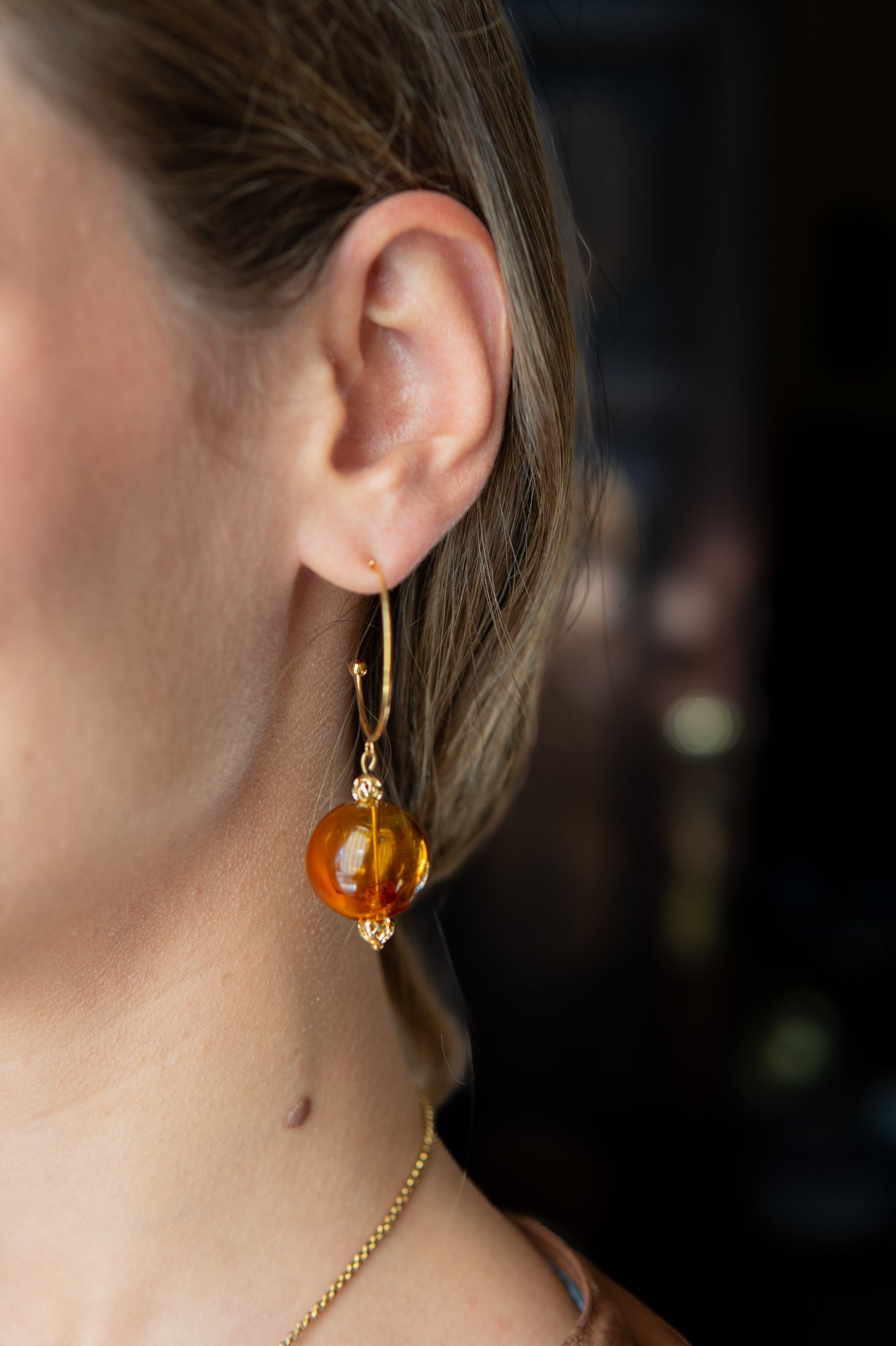 ORECCHINI SÒFIO DE MAR OCRA