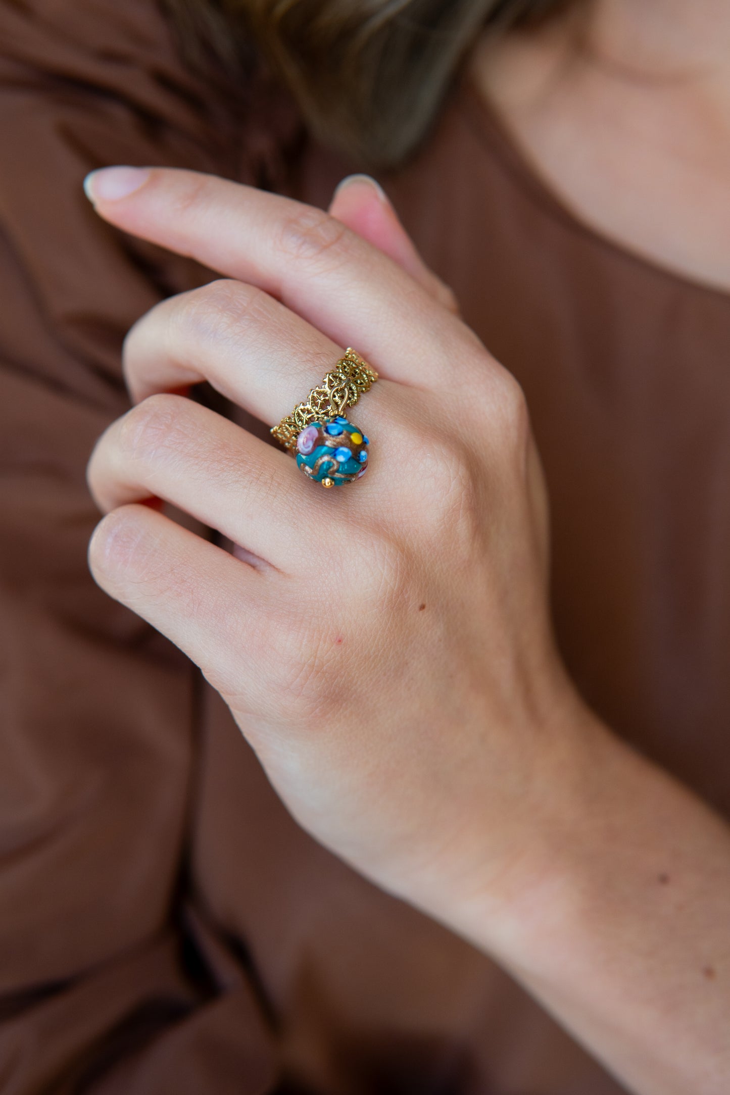 ANELLO MINI DELISSIA VERDE