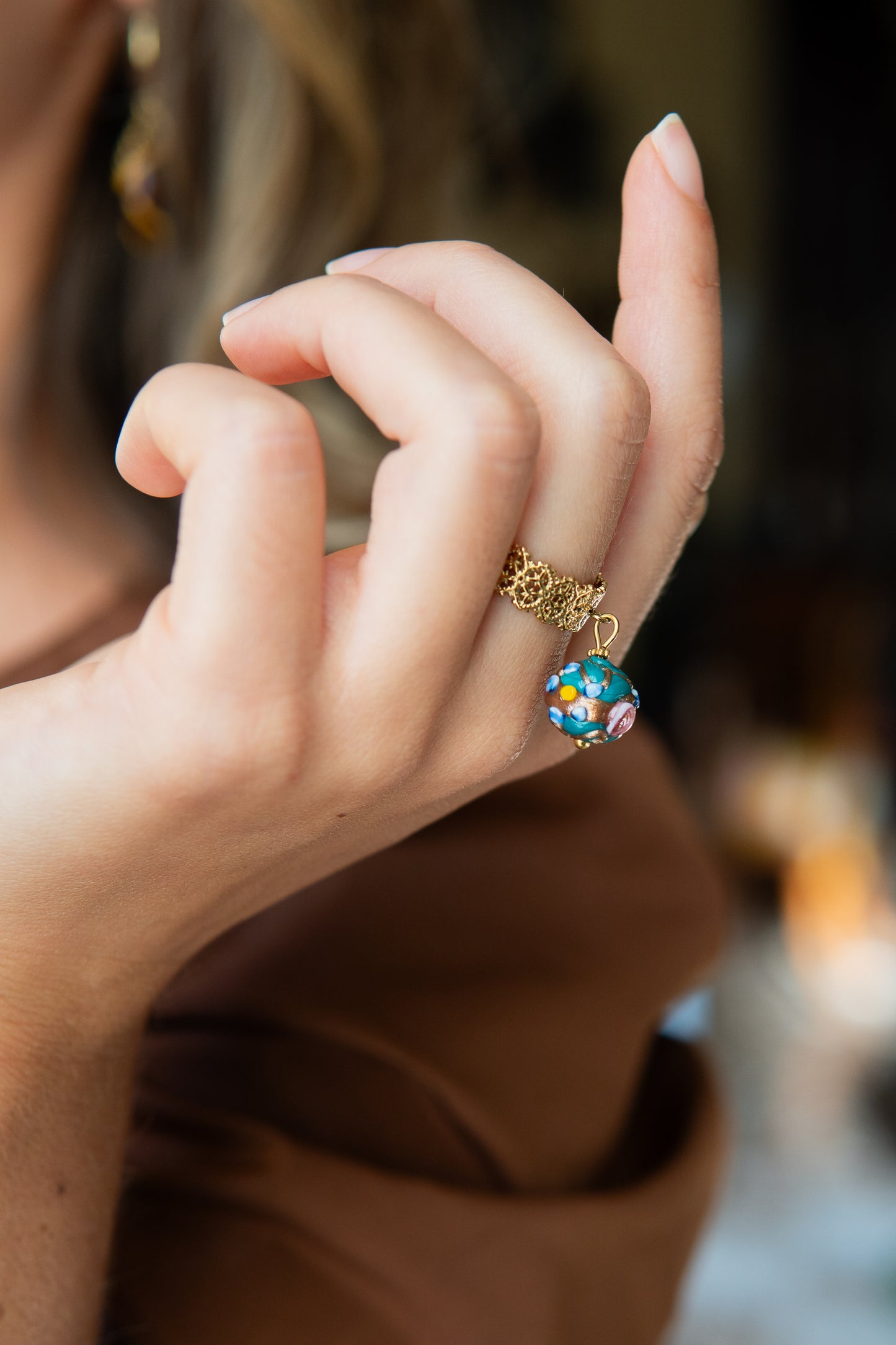 ANELLO MINI DELISSIA VERDE