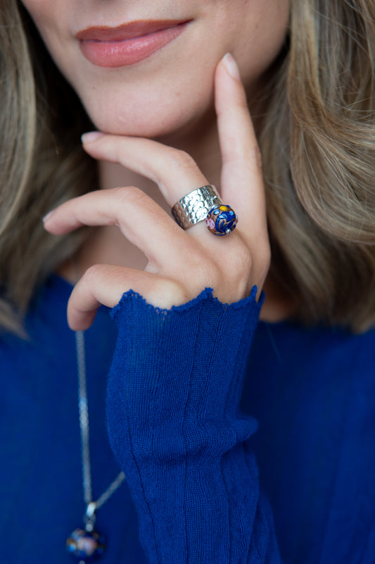 ANELLO MINI DELISSIA BLU