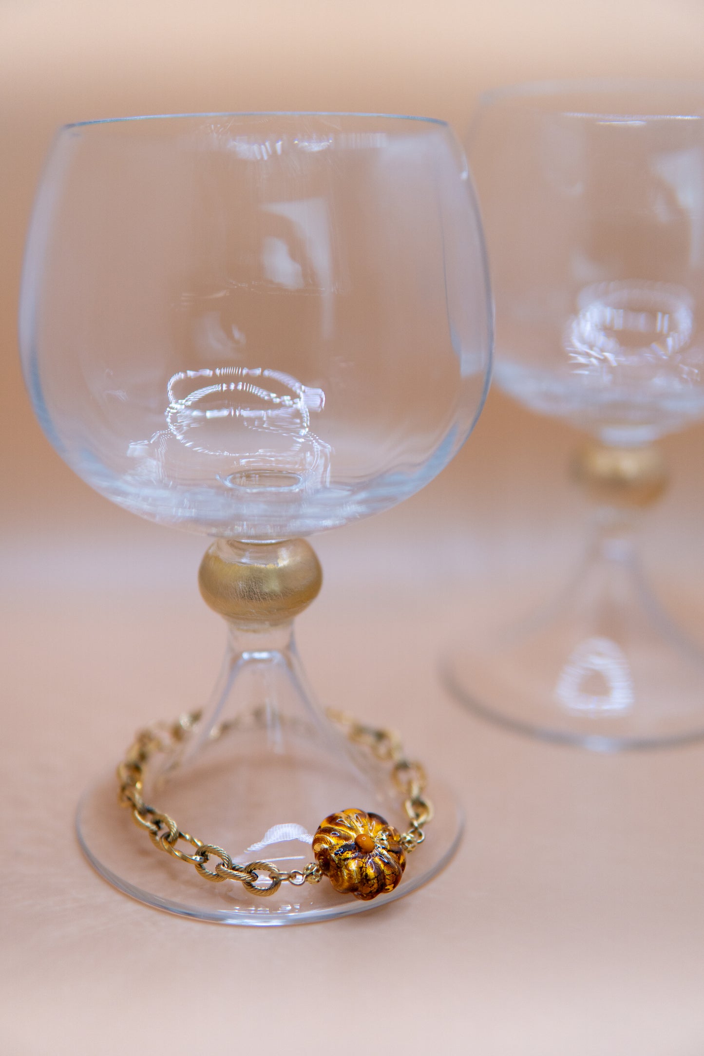 BRACCIALE BASÈTTO AMBRA D'ORO