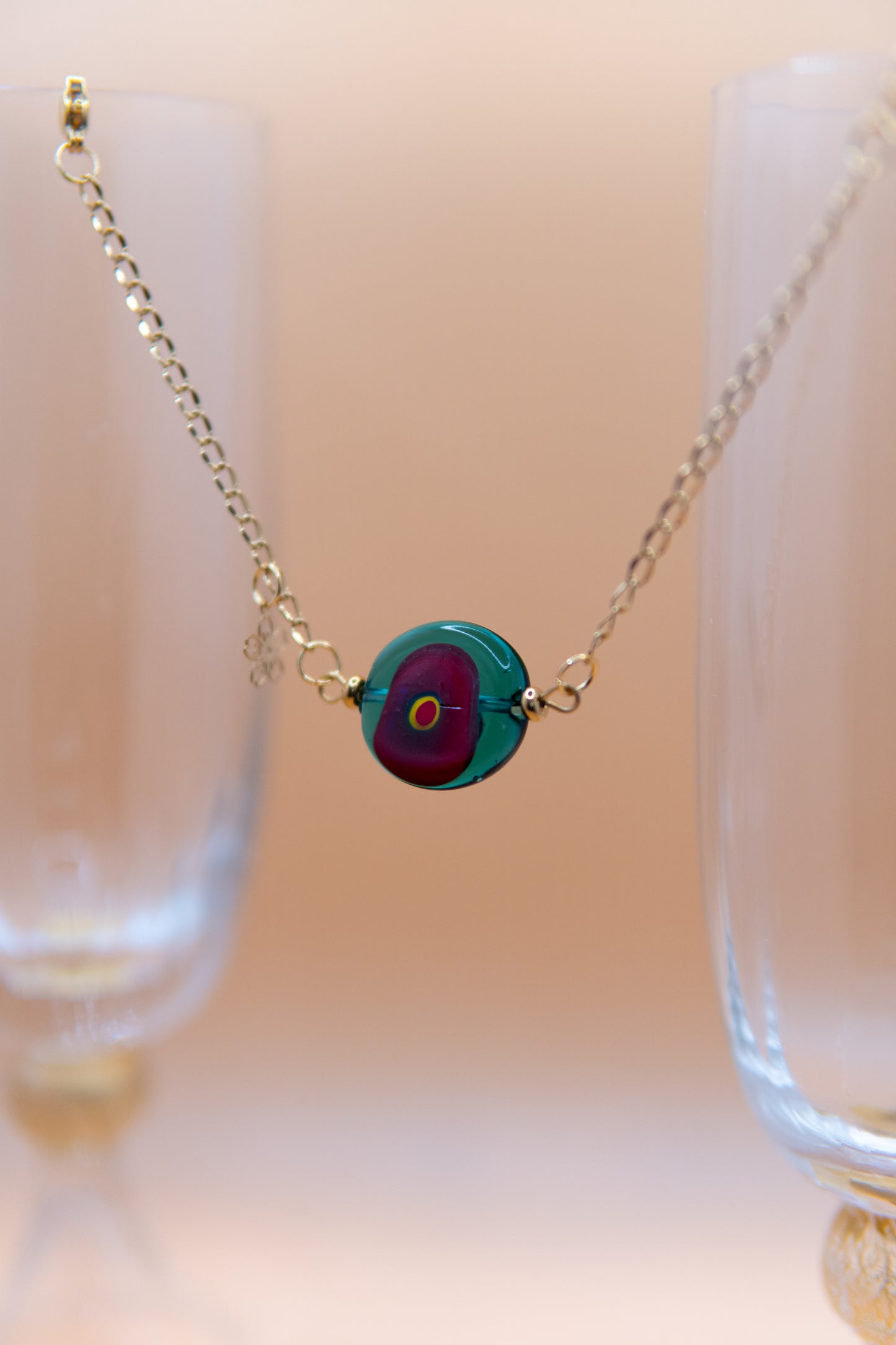 BRACCIALE MOMÒN ACQUAMARINA