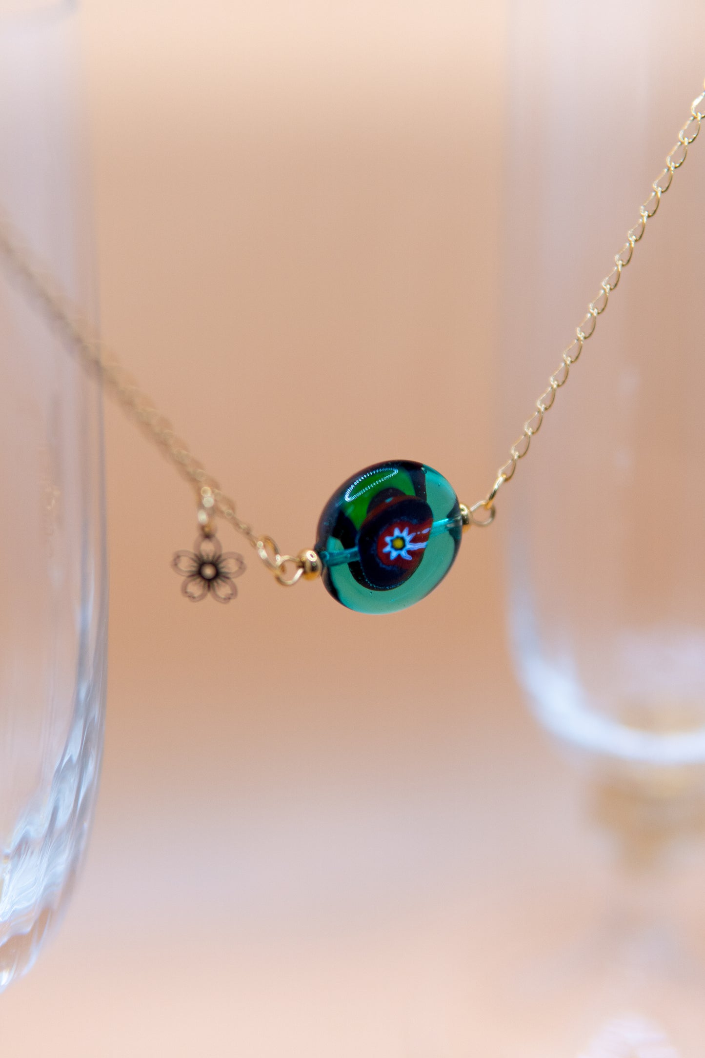 BRACCIALE MOMÒN ACQUAMARINA