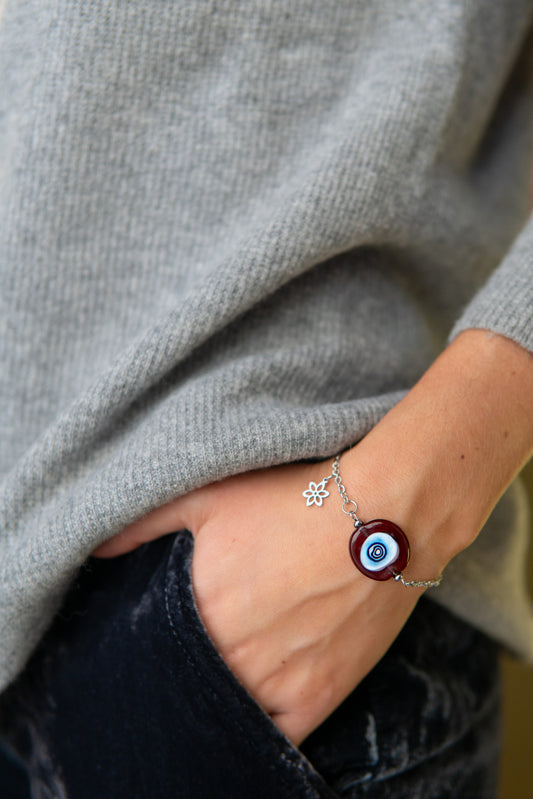 BRACCIALE MOMÒN MALVA