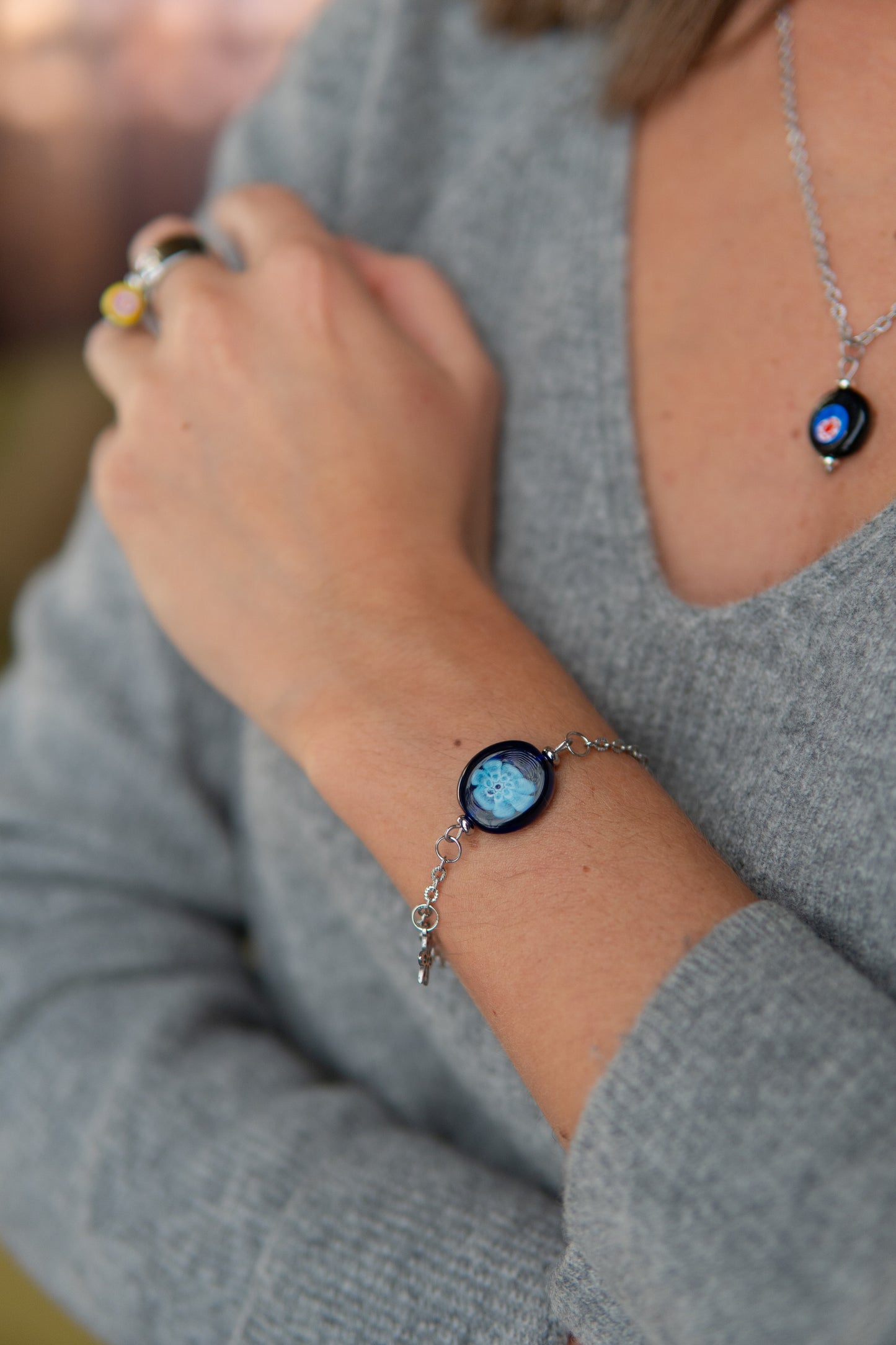 BRACCIALE MOMÒN BLU