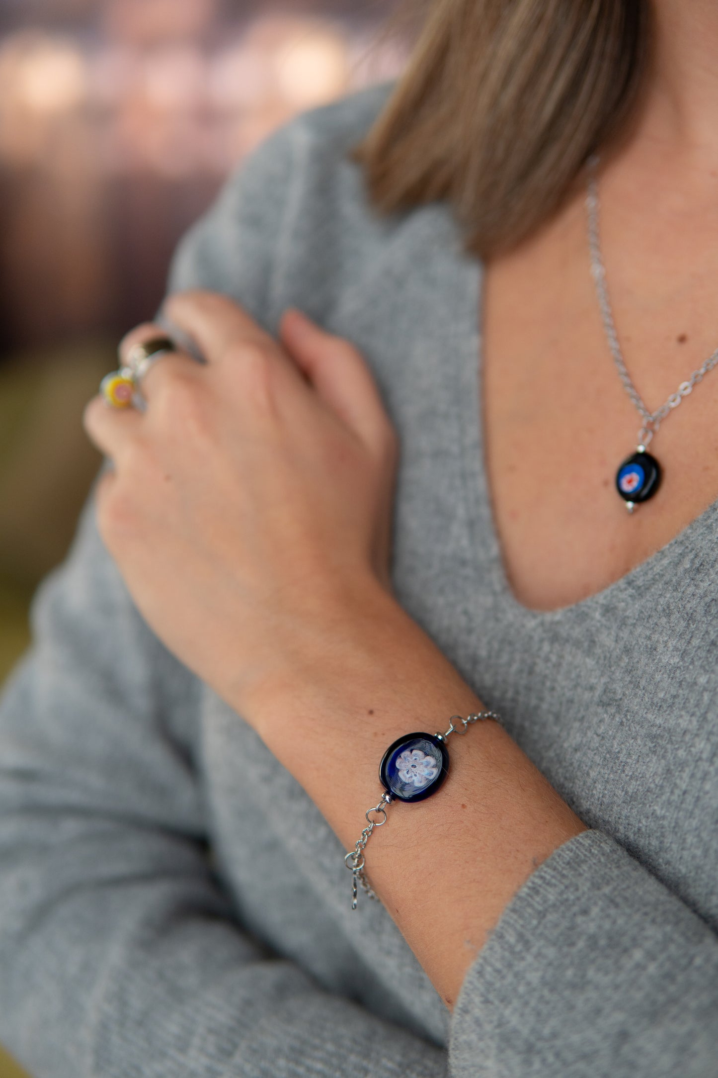 BRACCIALE MOMÒN BLU