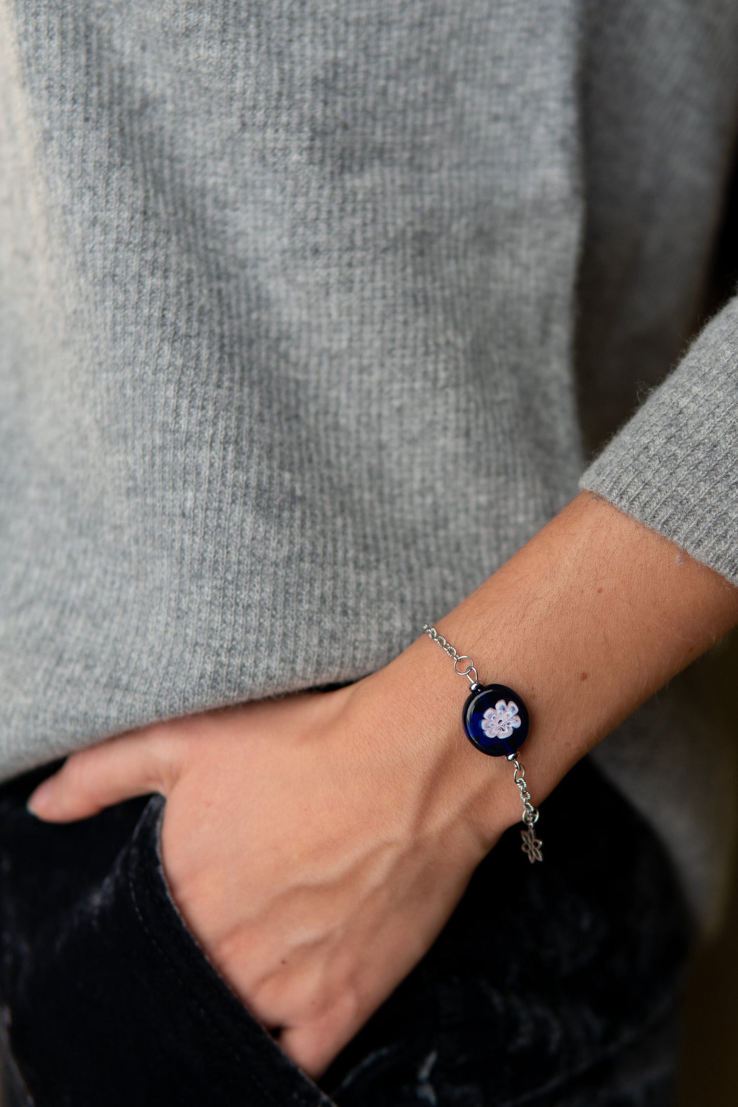 BRACCIALE MOMÒN BLU