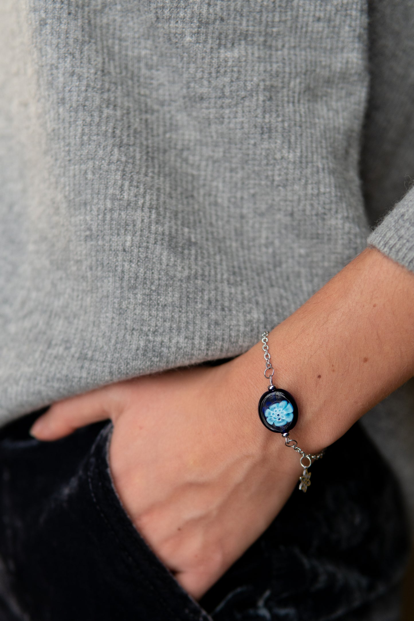 BRACCIALE MOMÒN BLU