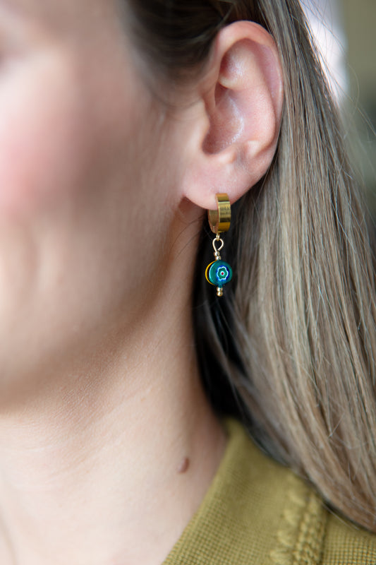 ORECCHINI BUNIGÒLO VERDI