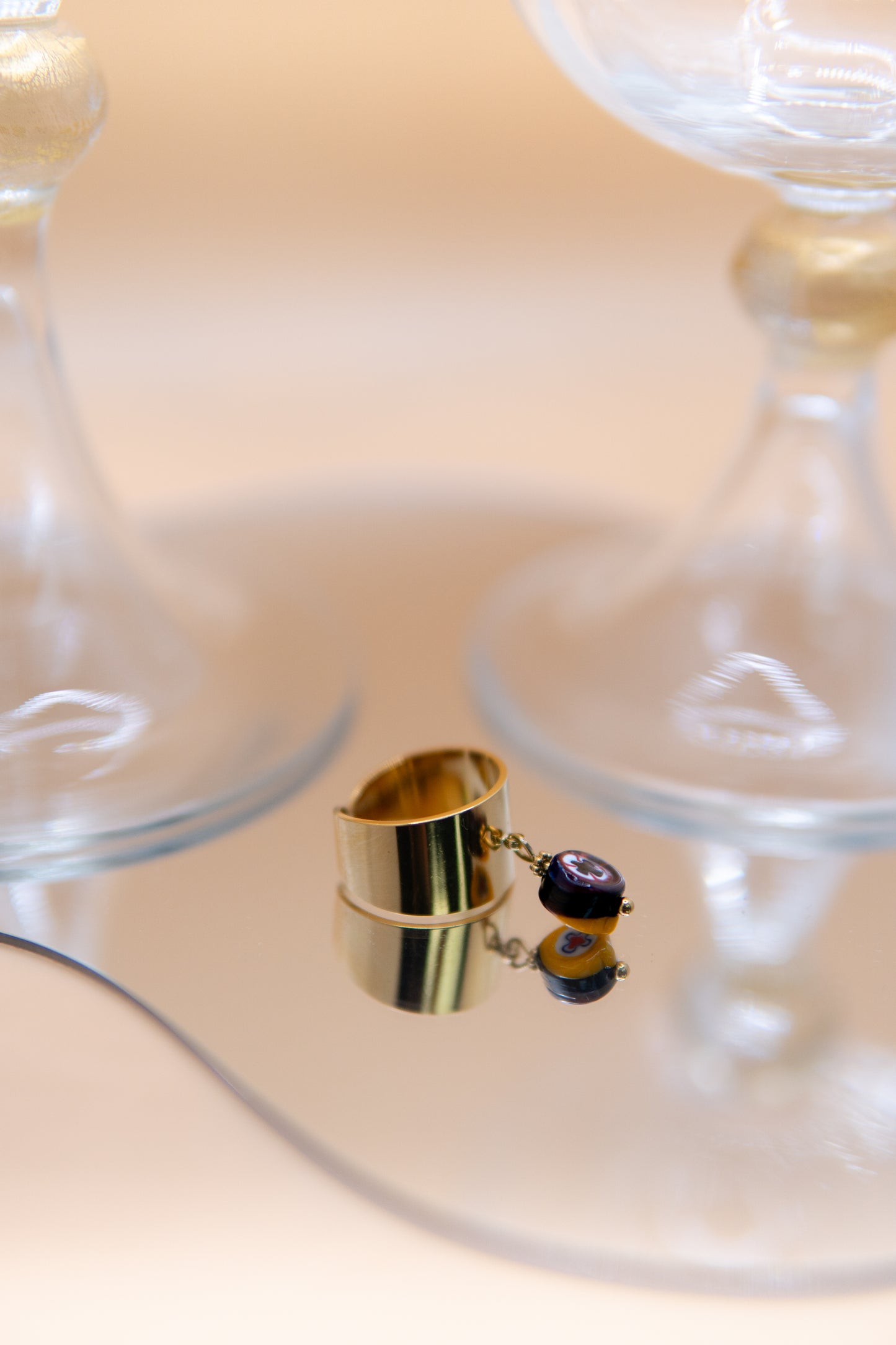 ANELLO BUNIGÒLO GIALLO E MARRONE