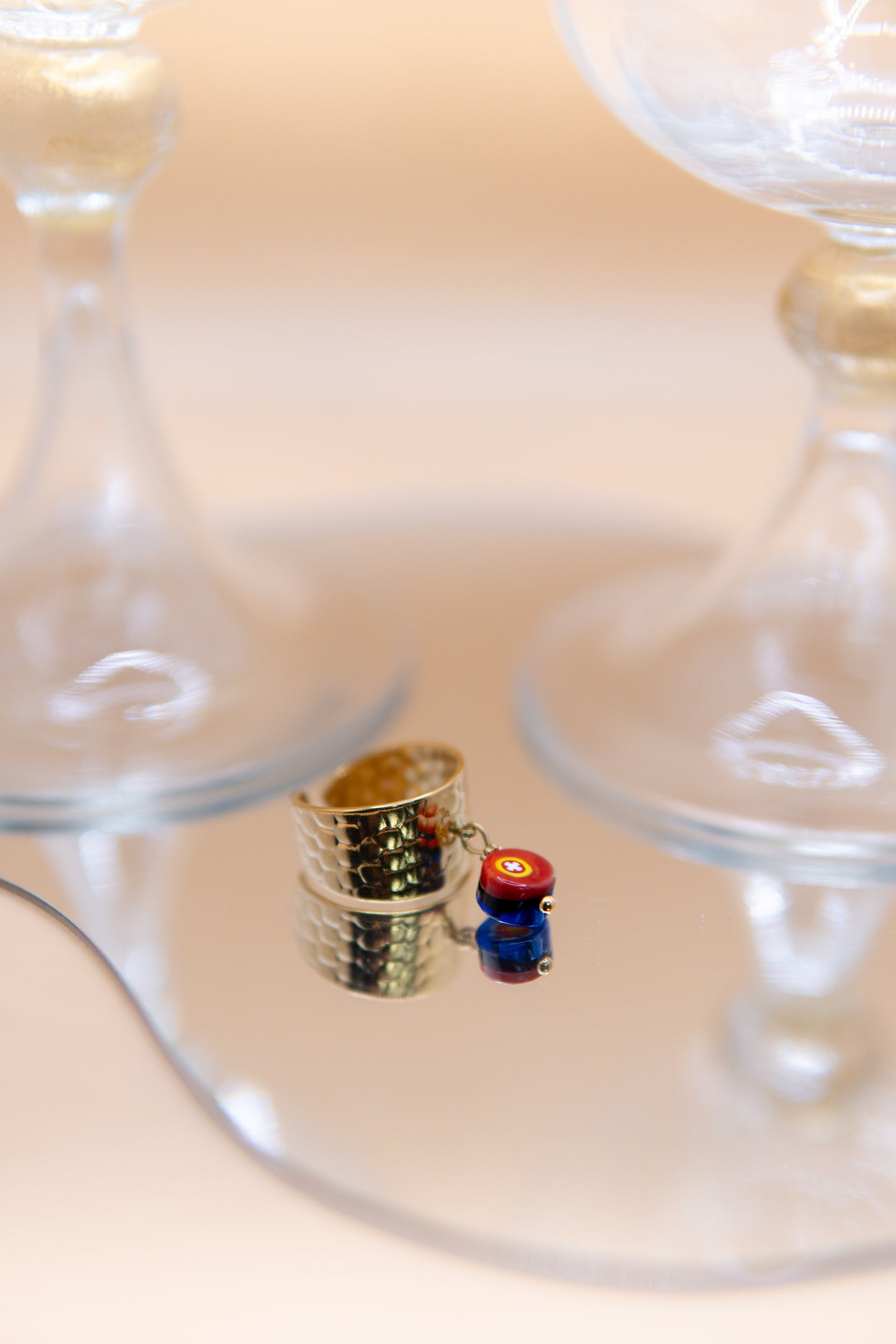 ANELLO BUNIGÒLO BLU E ROSSO