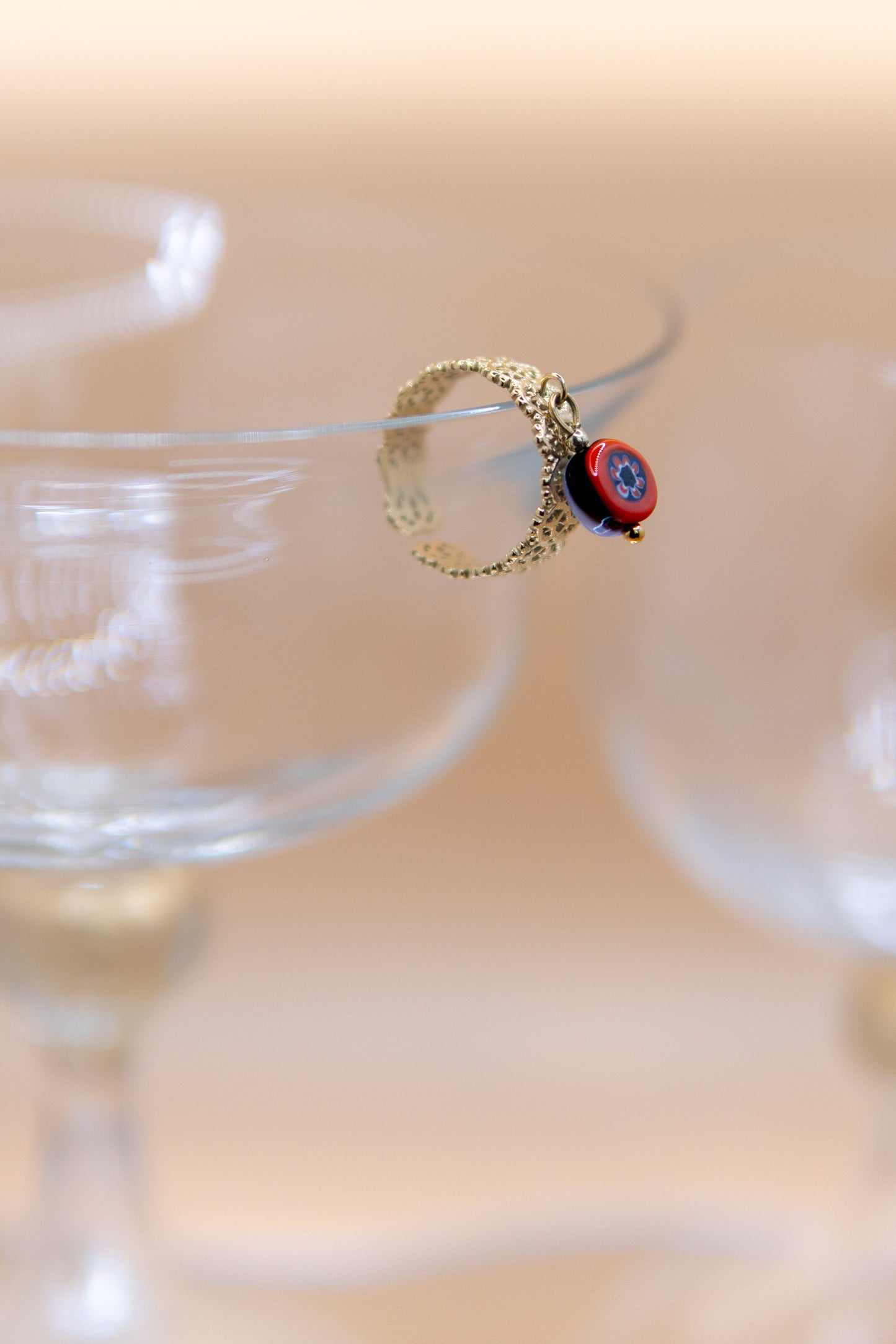 ANELLO BUNIGÒLO BIANCO E ROSSO