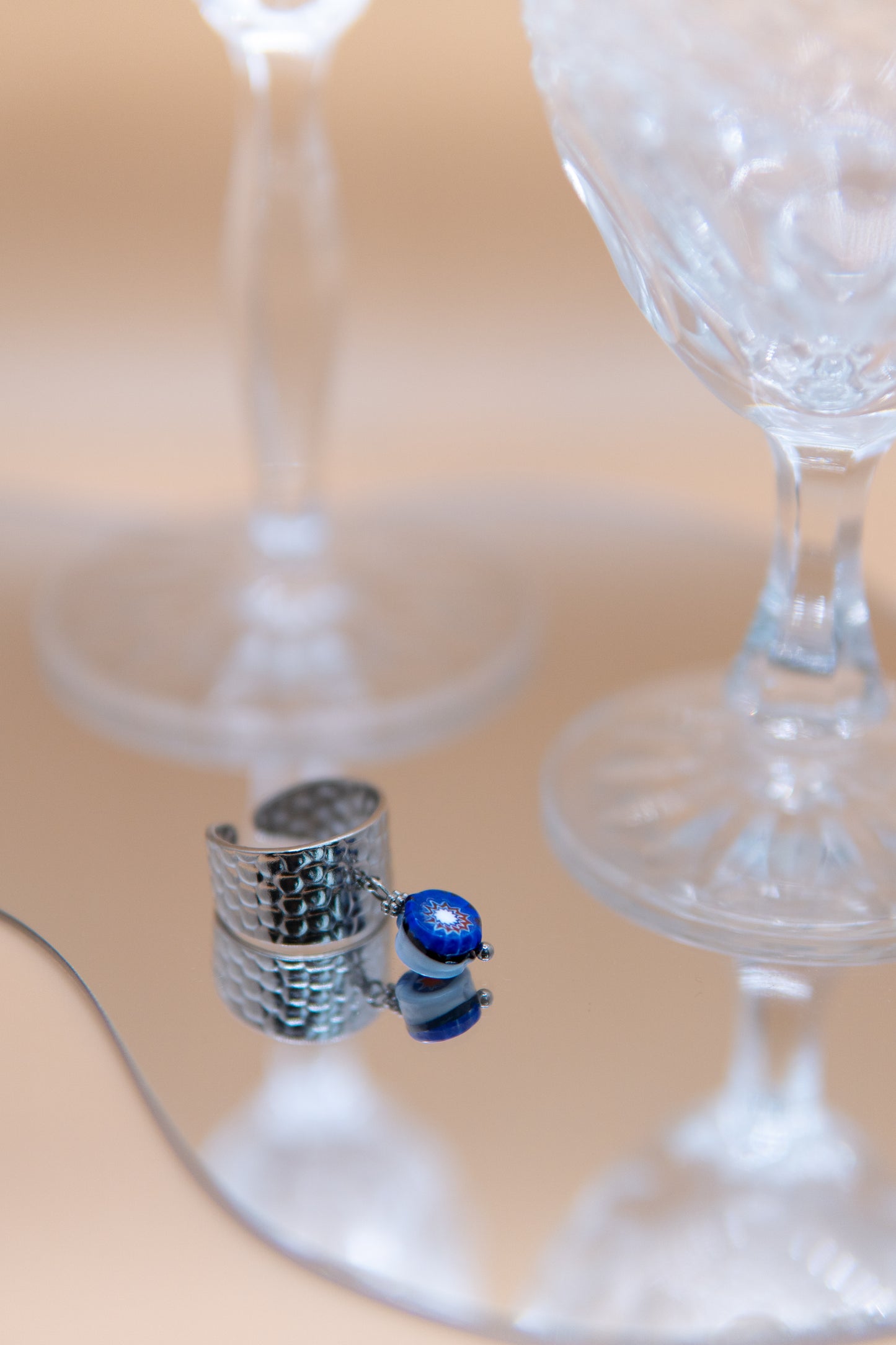 ANELLO BUNIGÒLO BIANCO E BLU