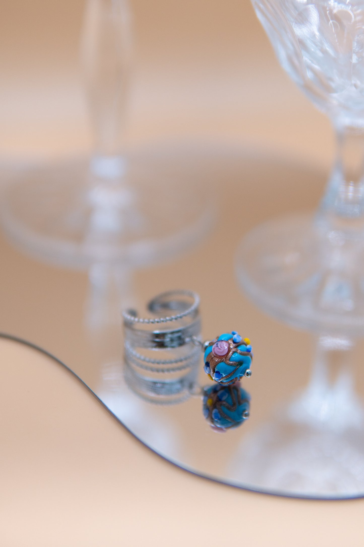 ANELLO MINI DELISSIA CELESTE