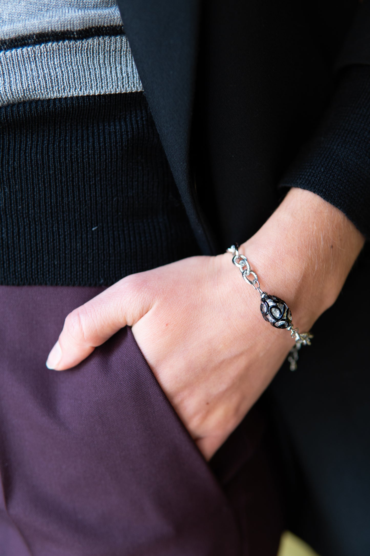 BRACCIALE RIZÒLETO NERO