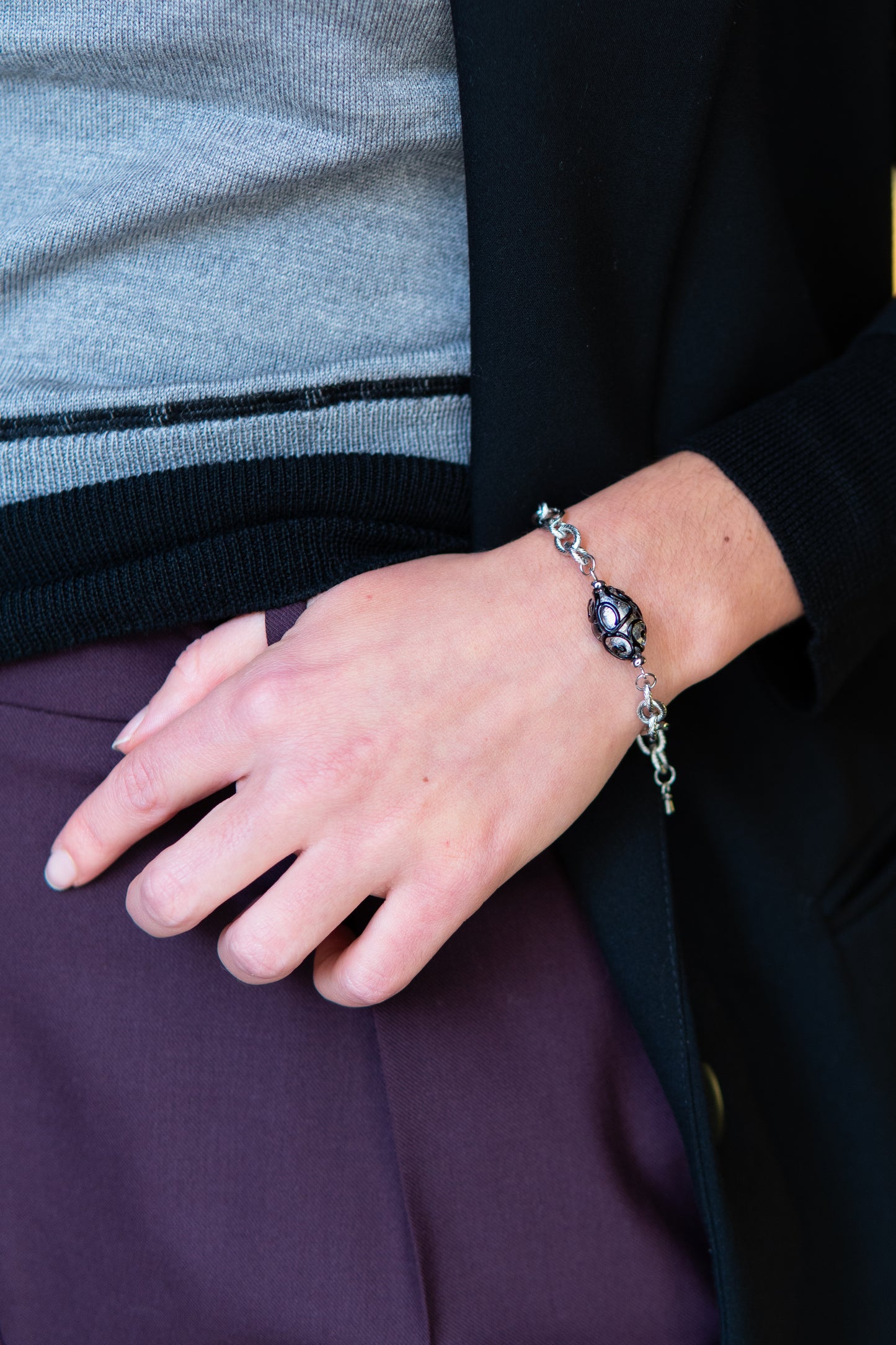 BRACCIALE RIZÒLETO NERO