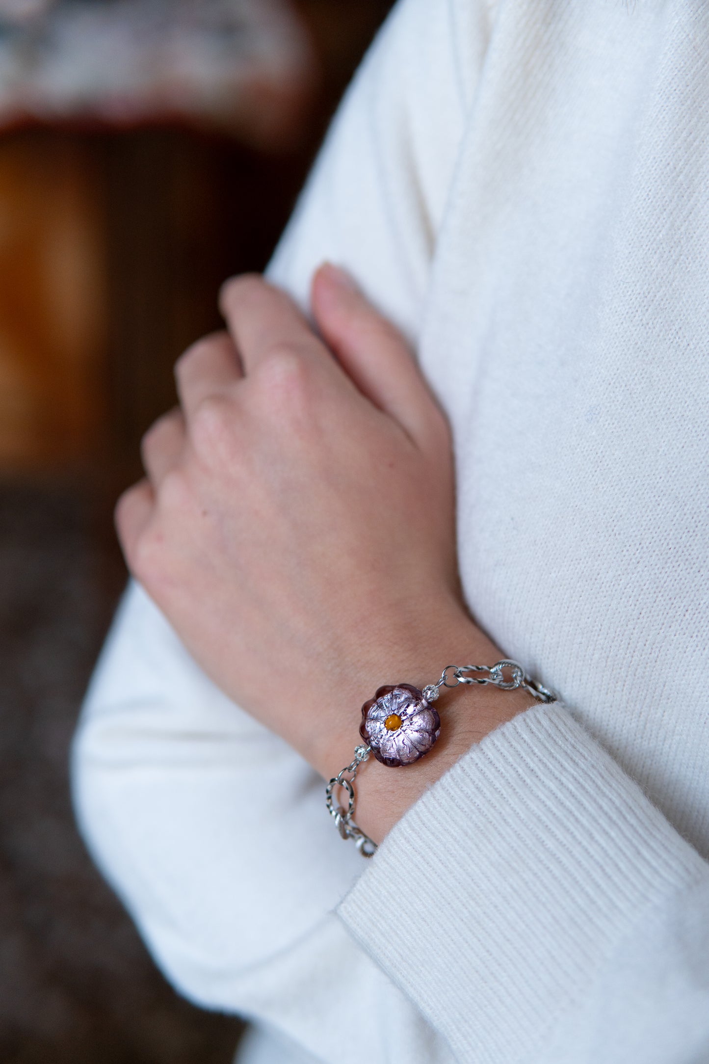 BRACCIALE BASÈTTO VIOLA