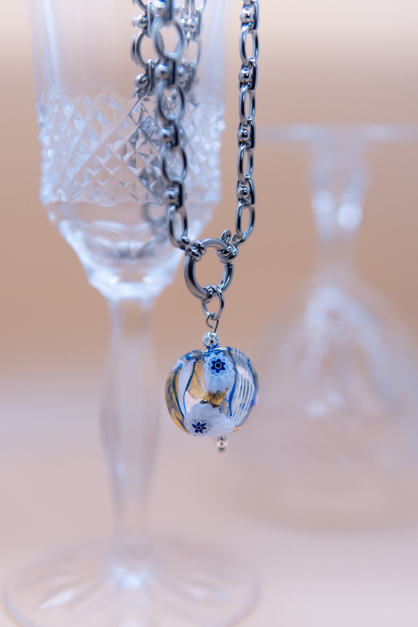 COLLANA FINÉZA BLU