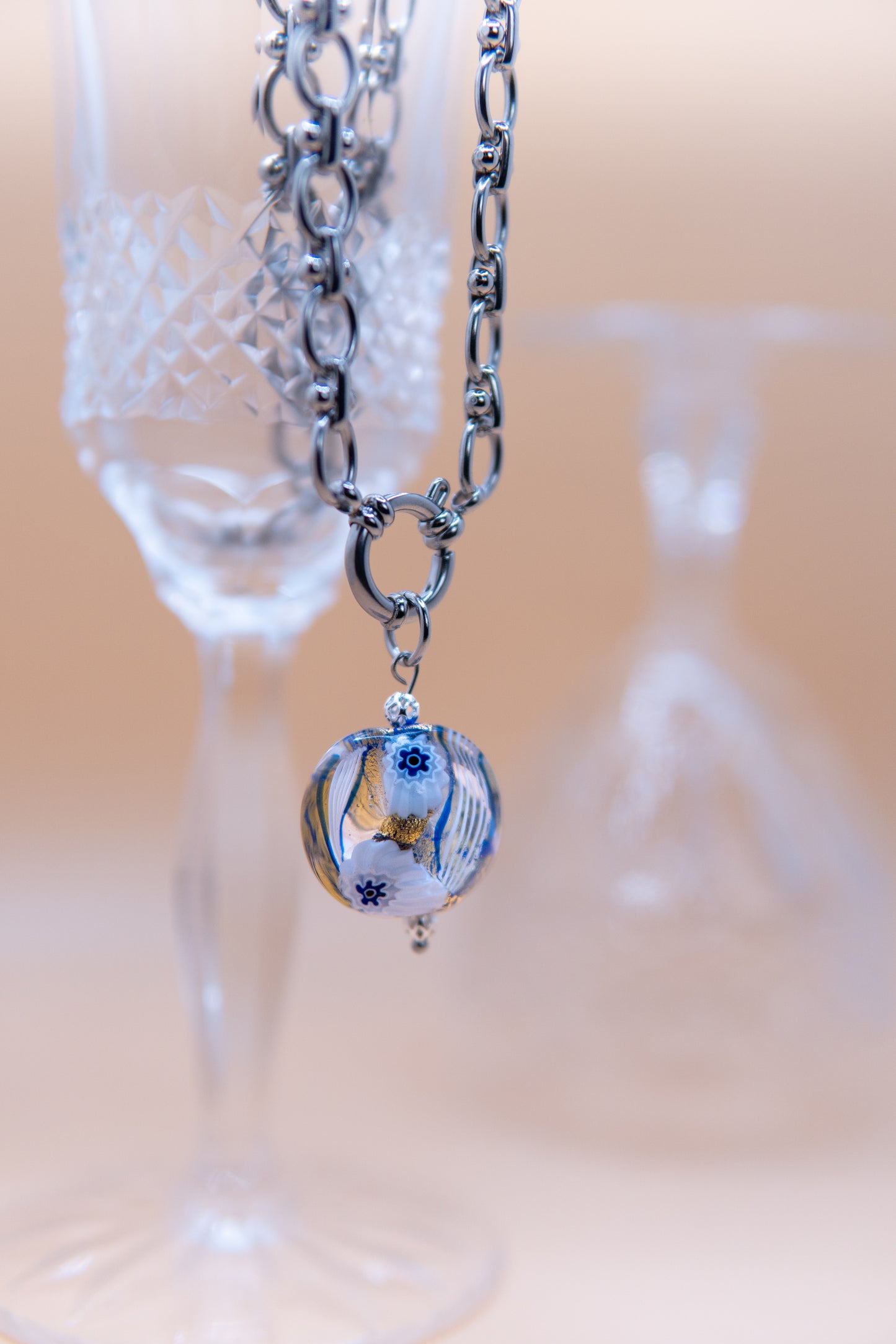 COLLANA FINÉZA BLU