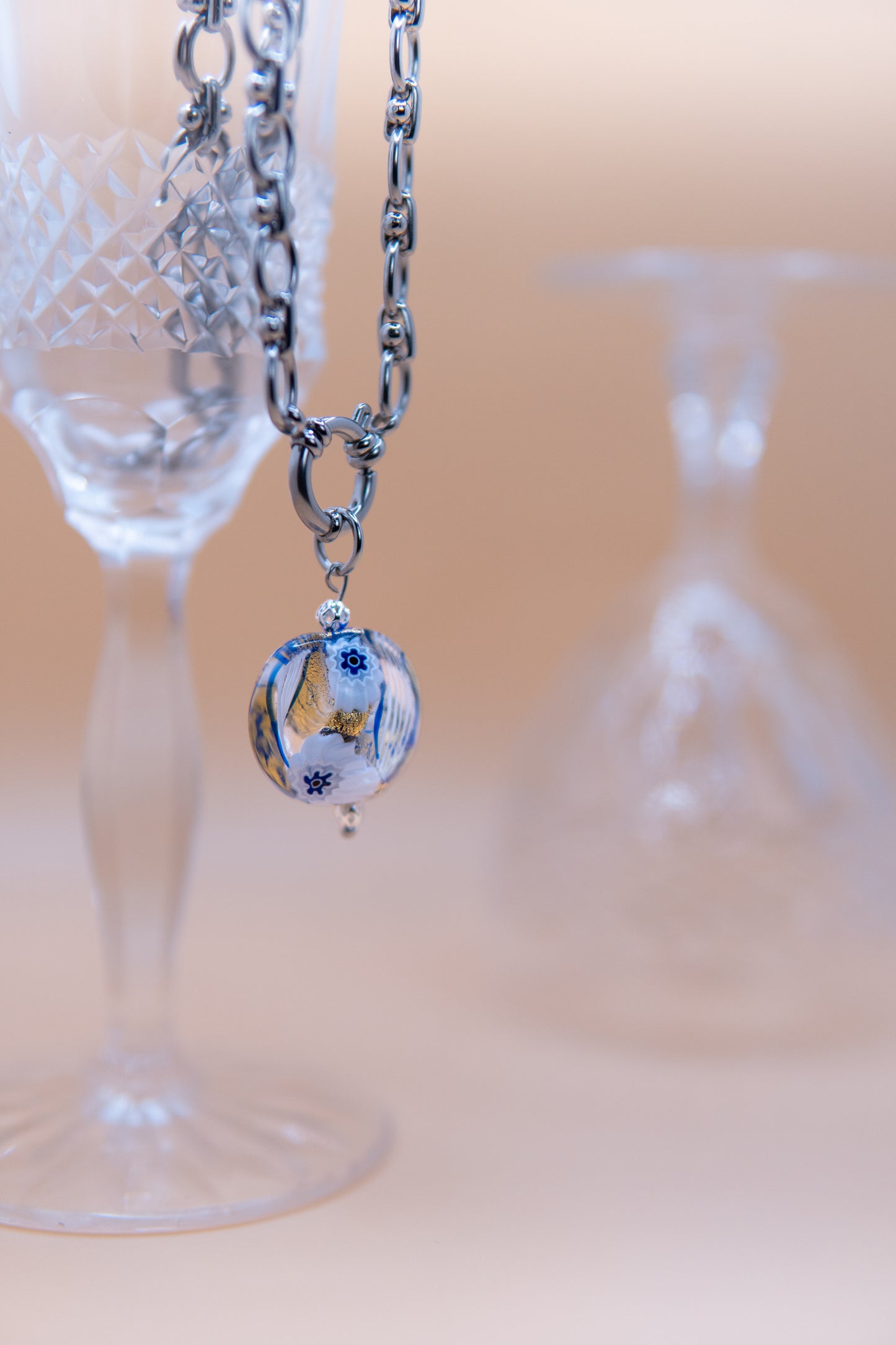 COLLANA FINÉZA BLU