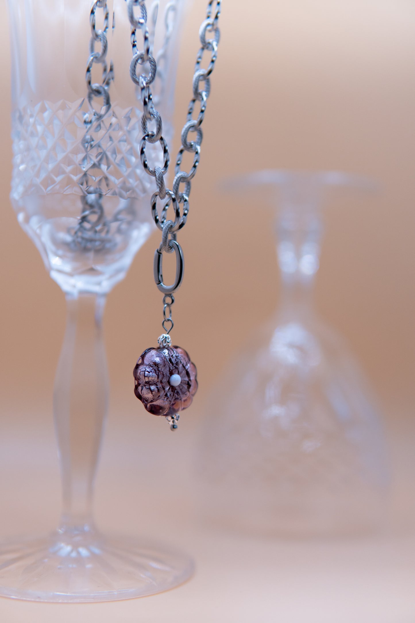 COLLANA BASÈTTO VIOLA