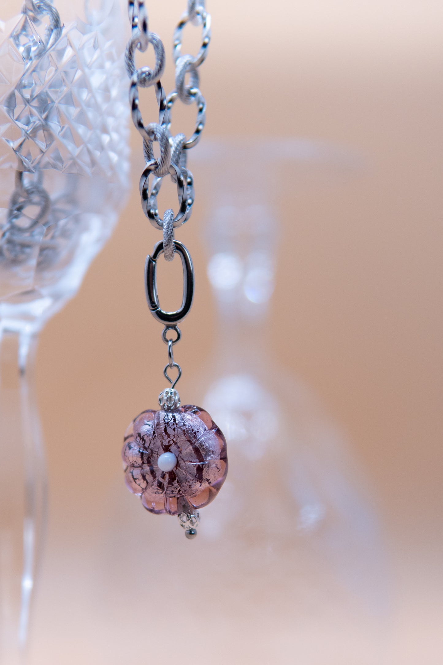 COLLANA BASÈTTO VIOLA