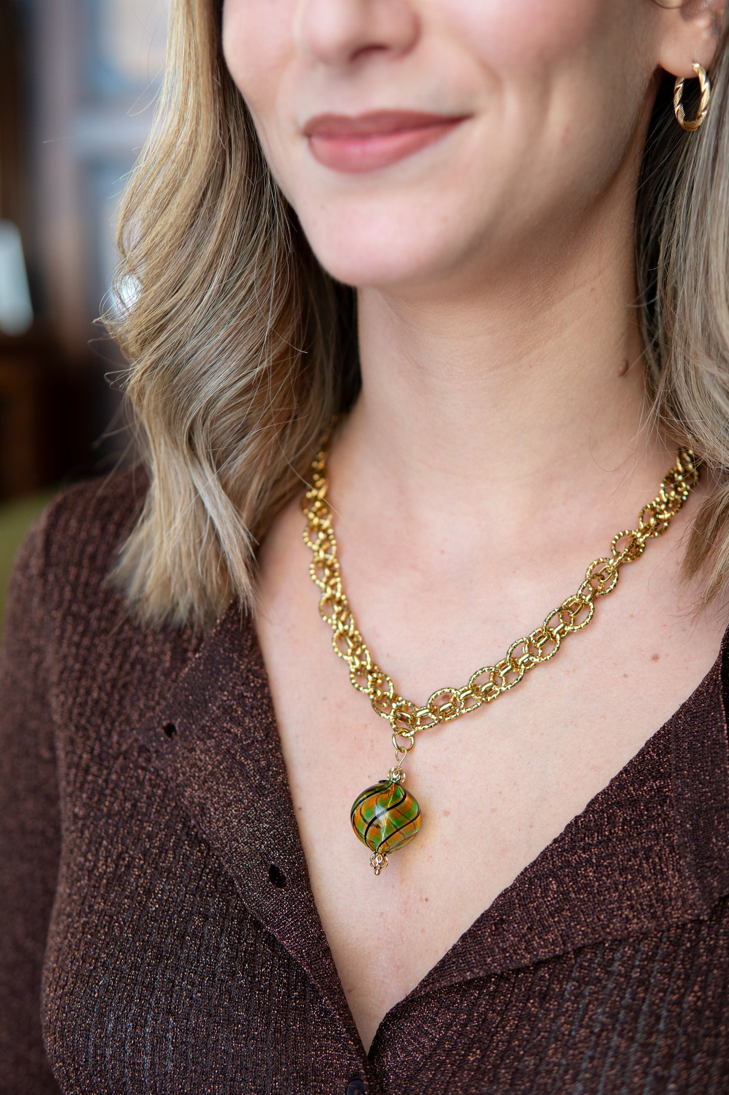 COLLANA SÓFIO DE MAR STRIATA ORO