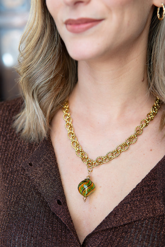 COLLANA SÓFIO DE MAR STRIATA ORO