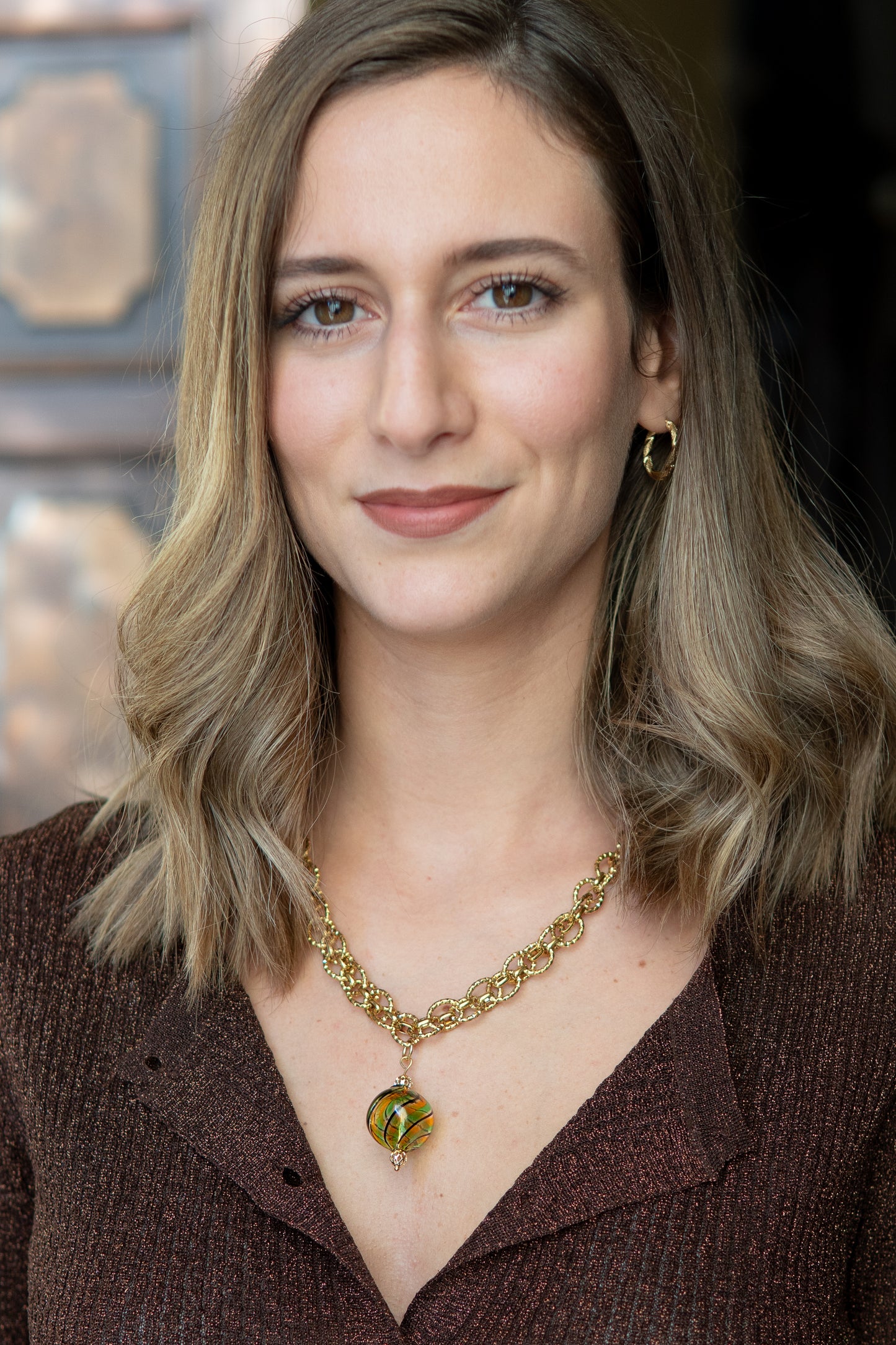 COLLANA SÓFIO DE MAR STRIATA ORO