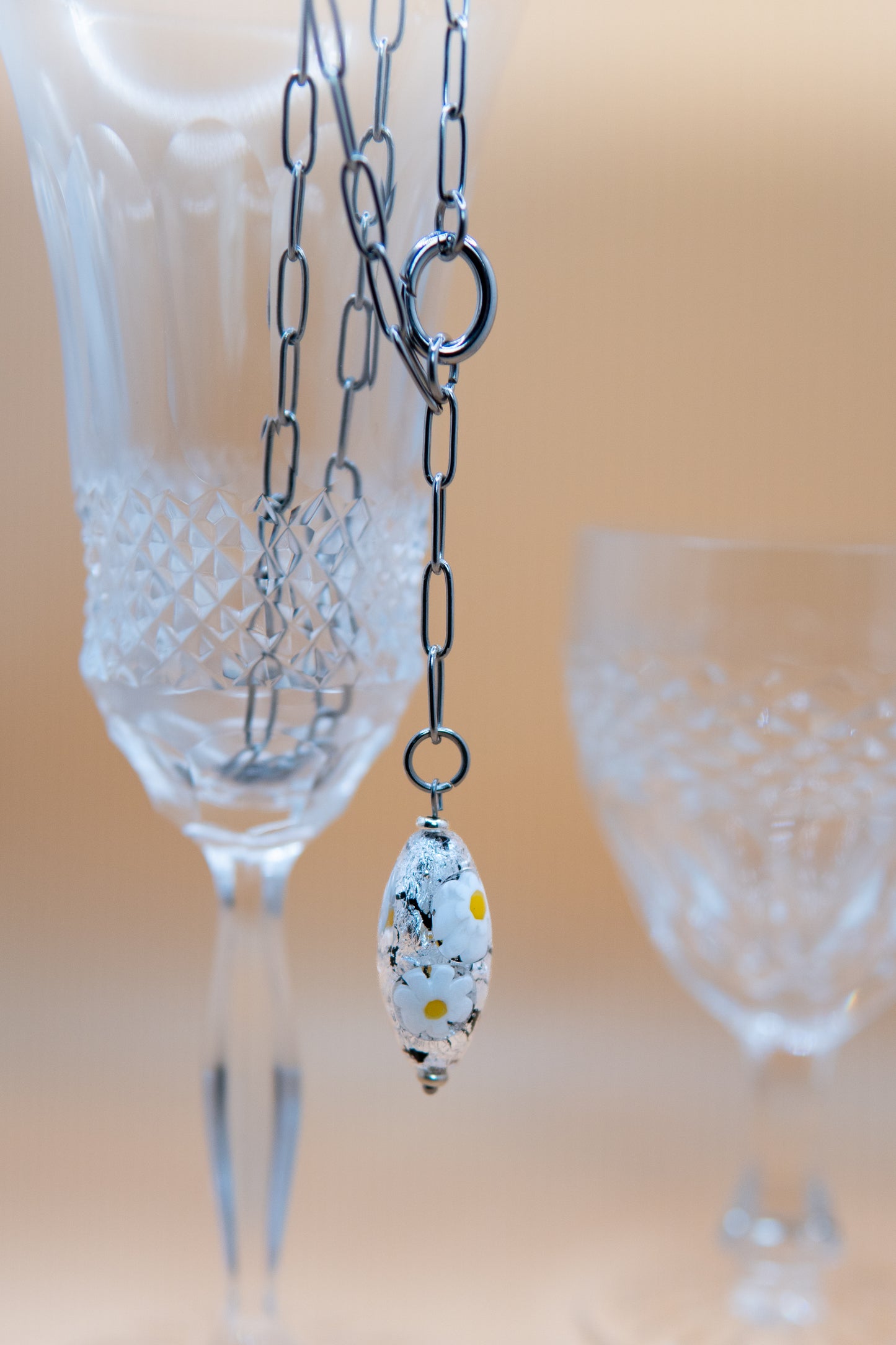 COLLANA FIORETA ARGENTO