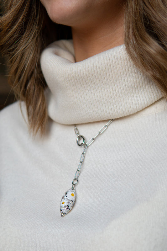 COLLANA FIORETA ARGENTO